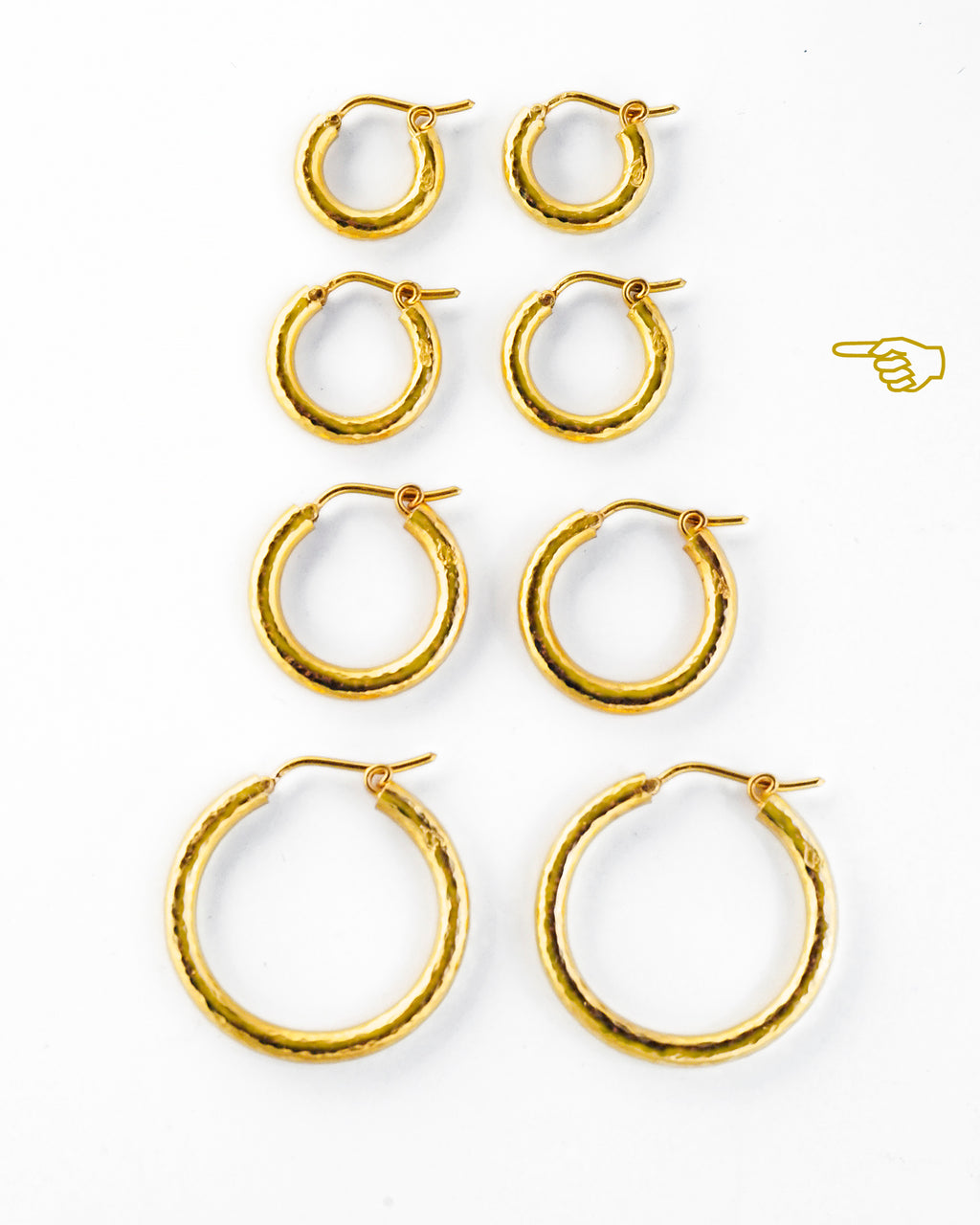 Big Baby Hoop Earrings