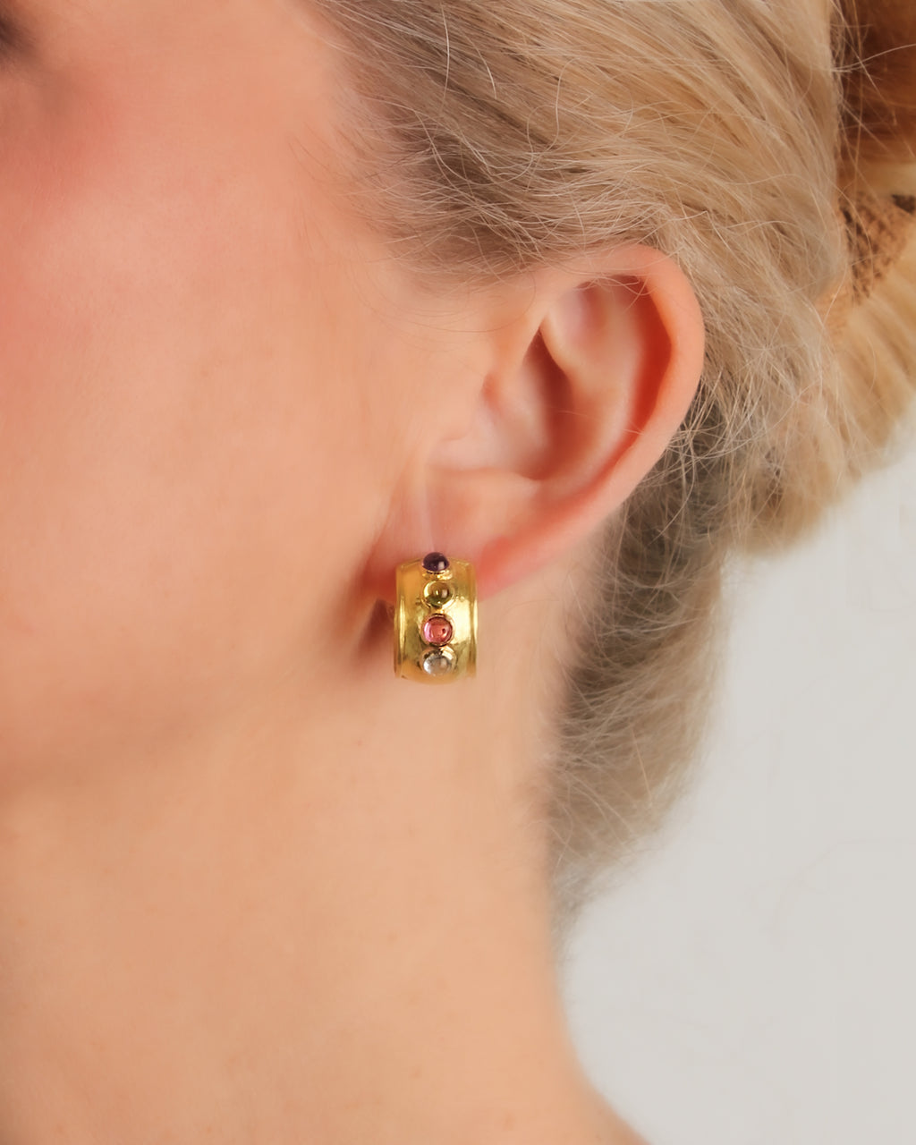 'Tutti Frutti' Hoop Earrings