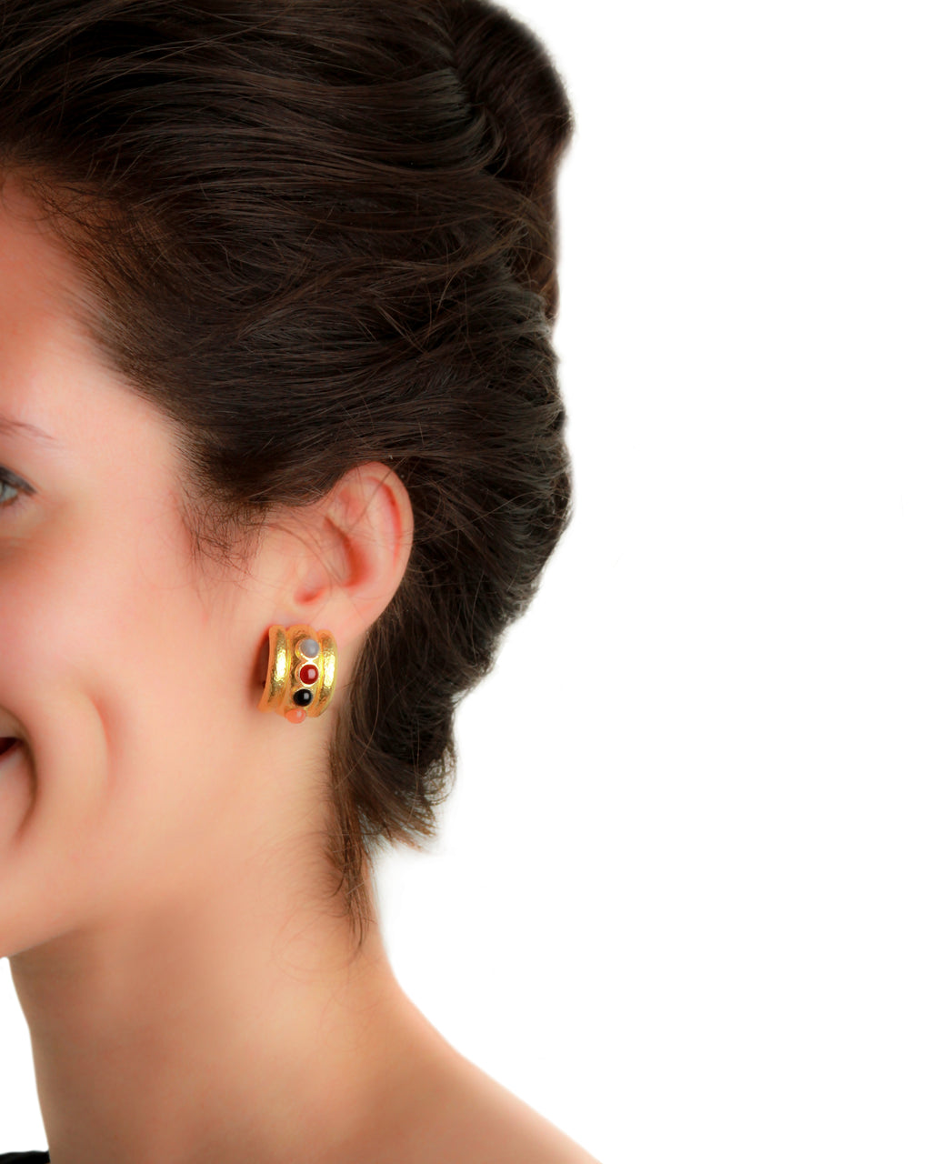 Neutral 'Tutti Frutti Amalfi' Earrings