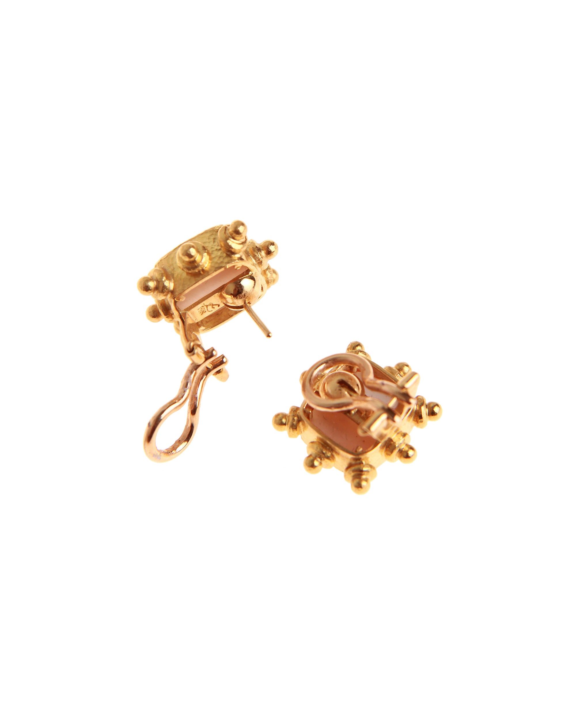 Bronze 'Pegasus, Goddess and Moon' Earrings