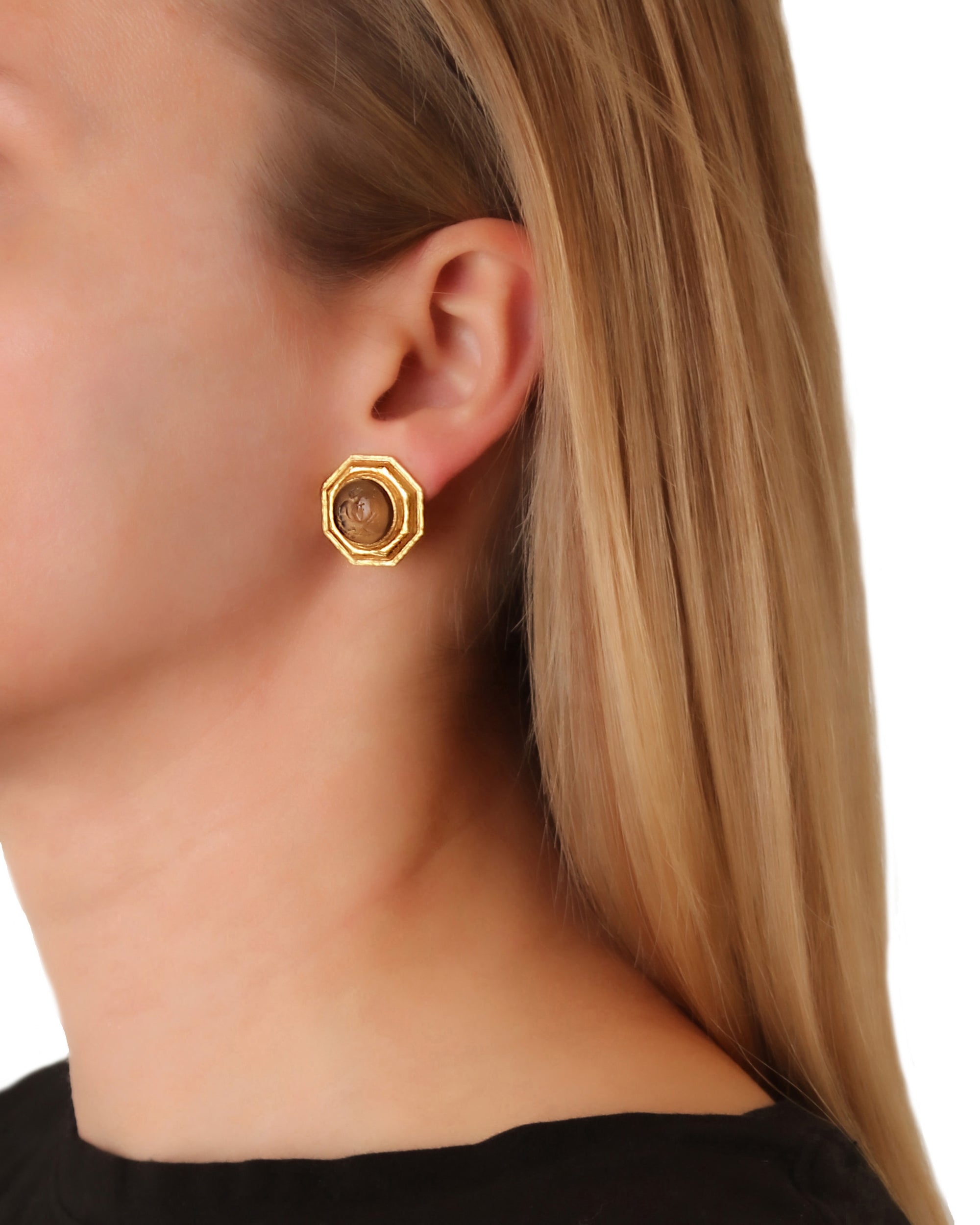Bronze 'Cab Nico' Earrings