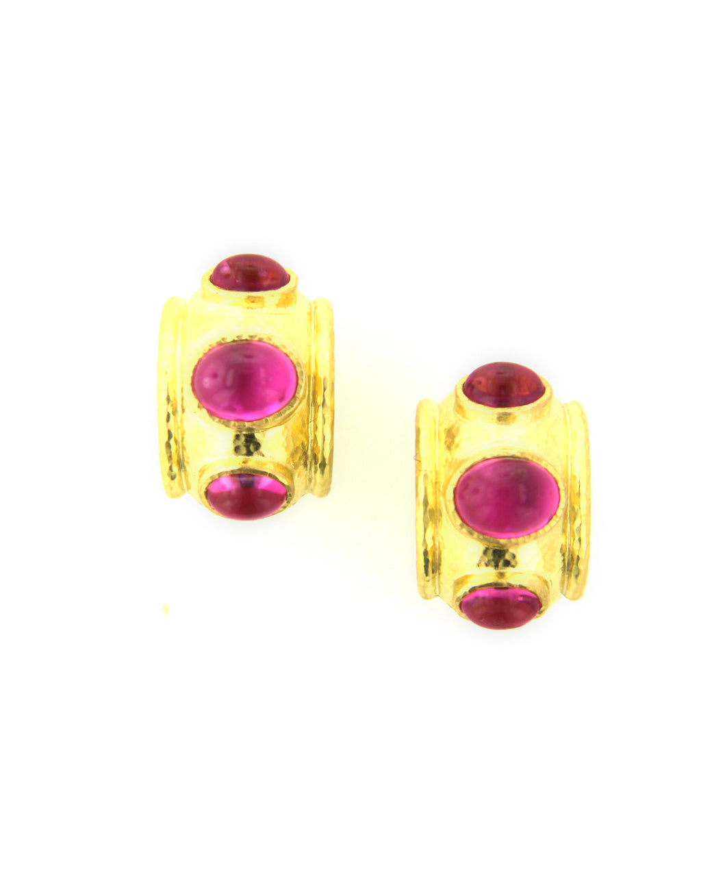 Pink Tourmaline Earrings
