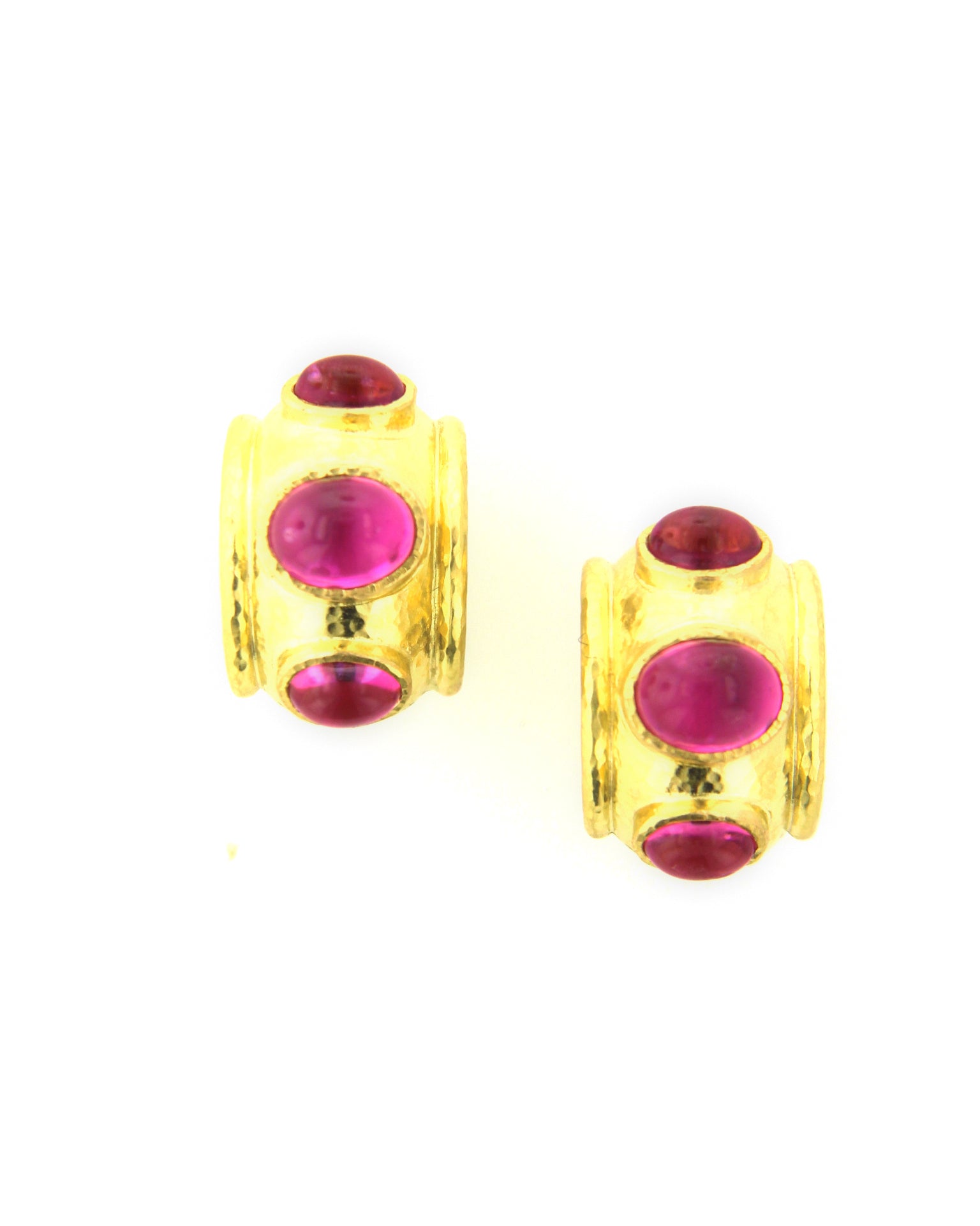 Pink Tourmaline Earrings