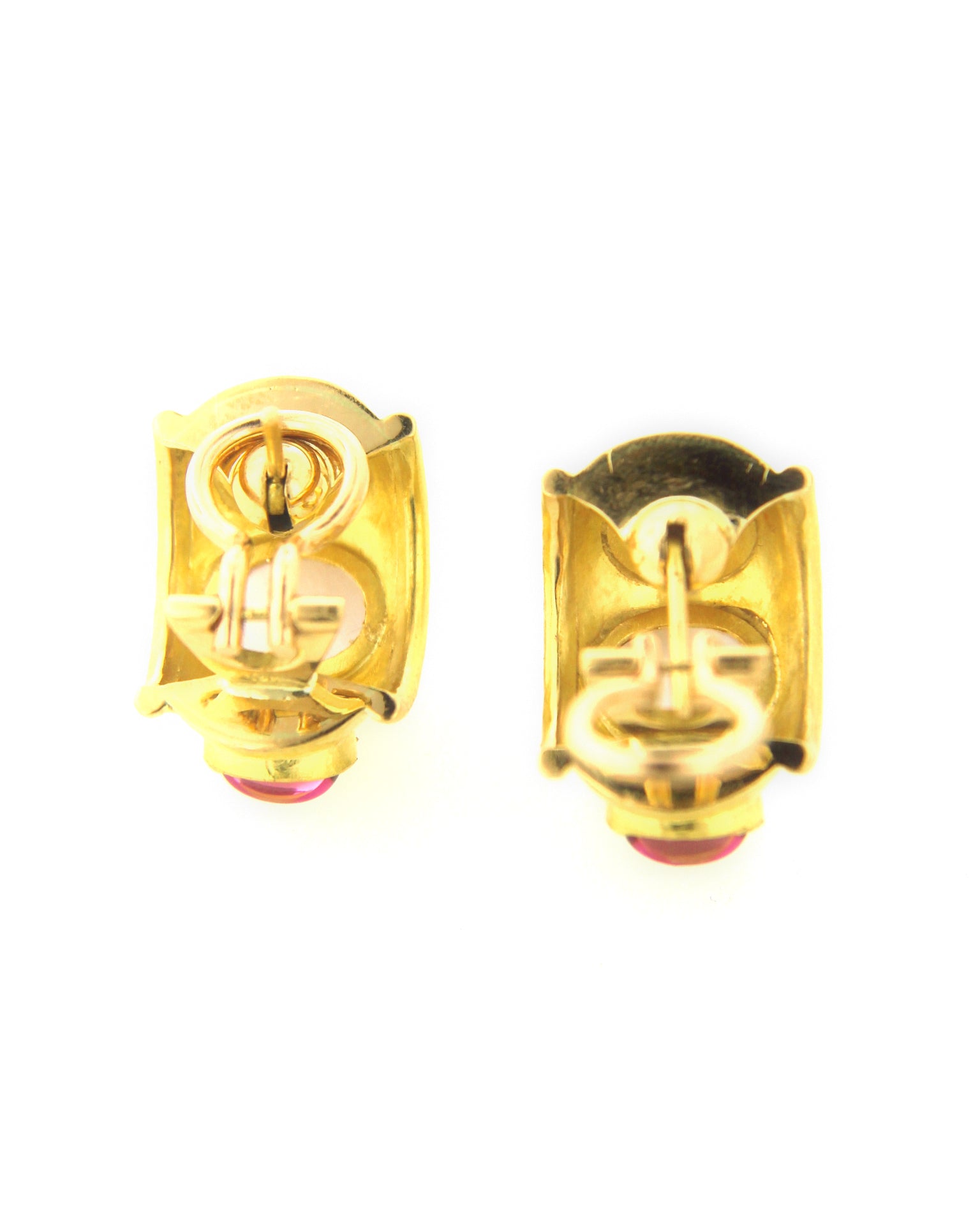 Pink Tourmaline Earrings