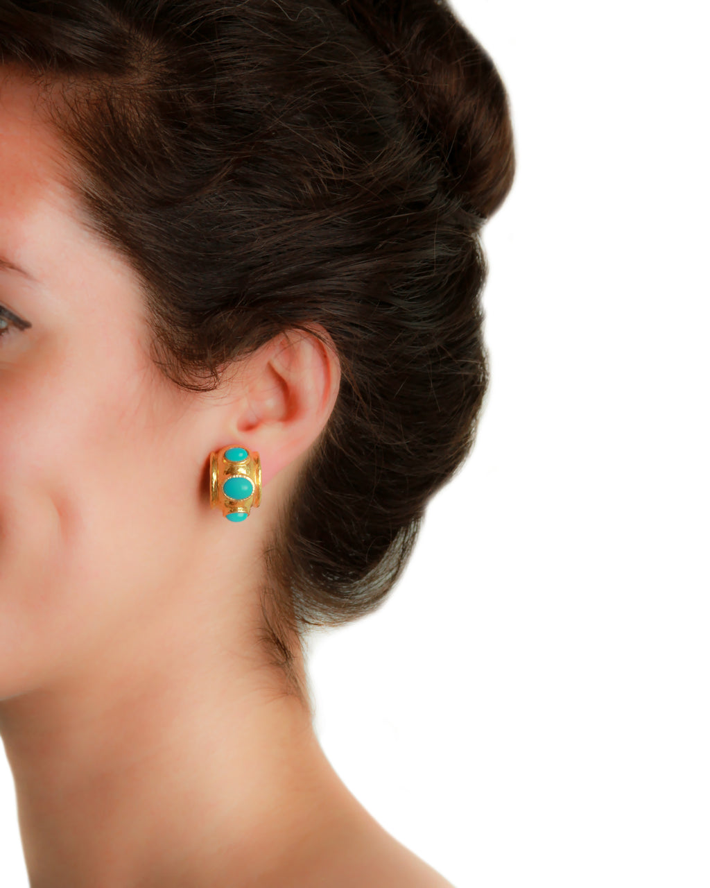 Sleeping Beauty Turquoise Earrings
