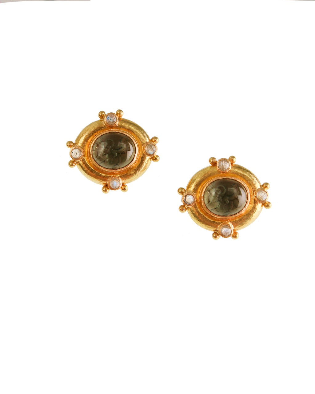 Smoke 'Cab Quadriga' Earrings