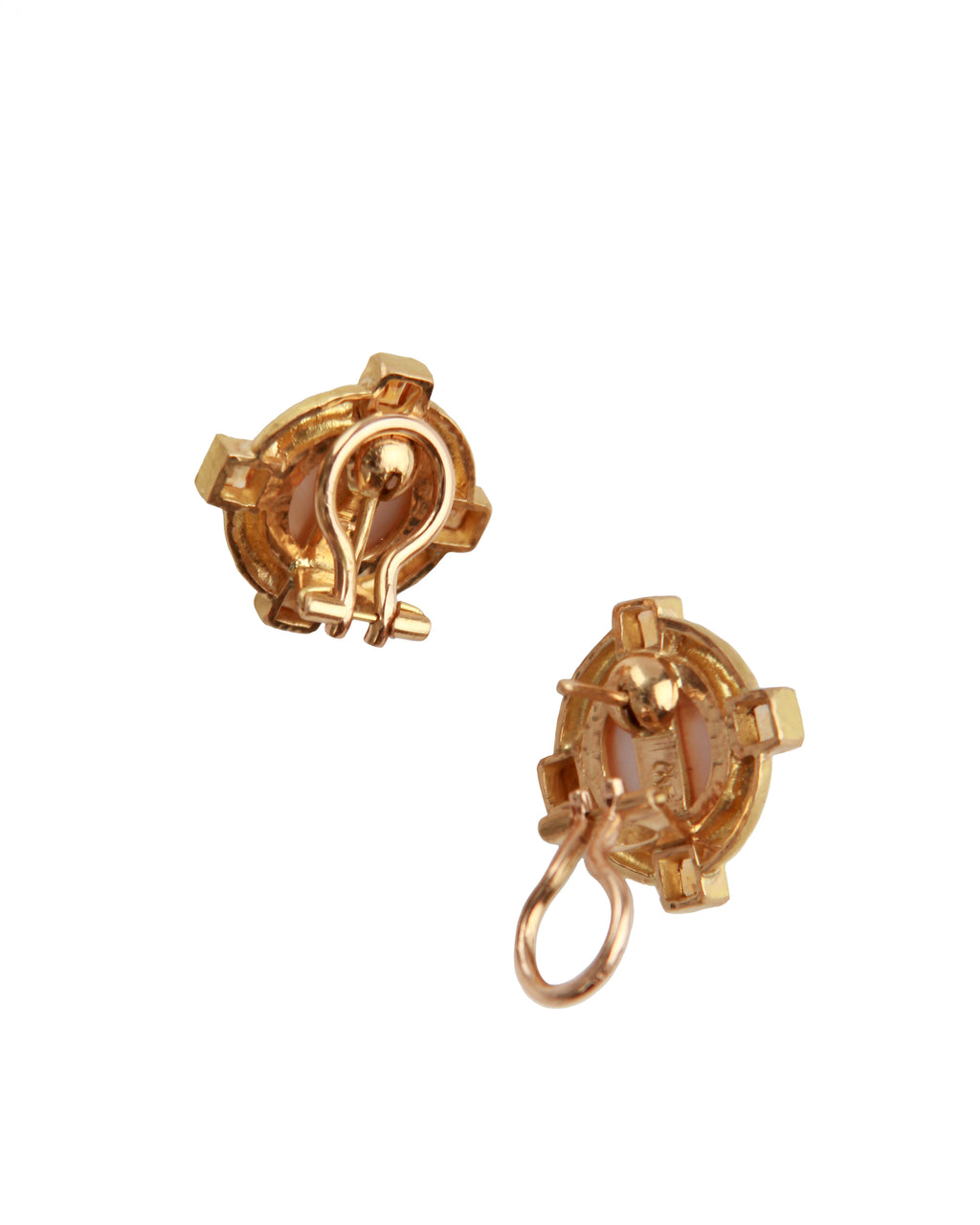 Bronze 'Cab Putto and Duck' Earrings