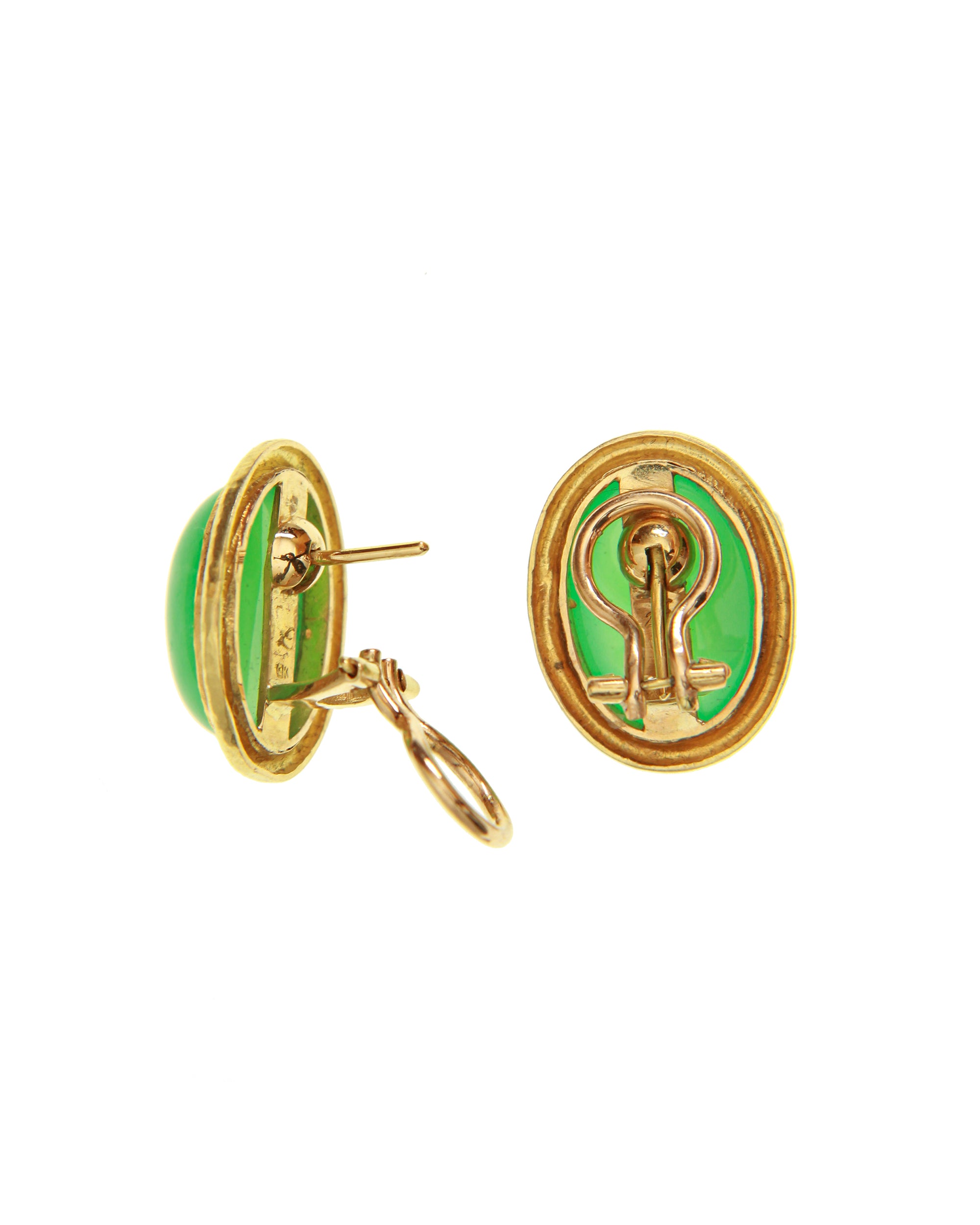 Chrysoprase Earrings