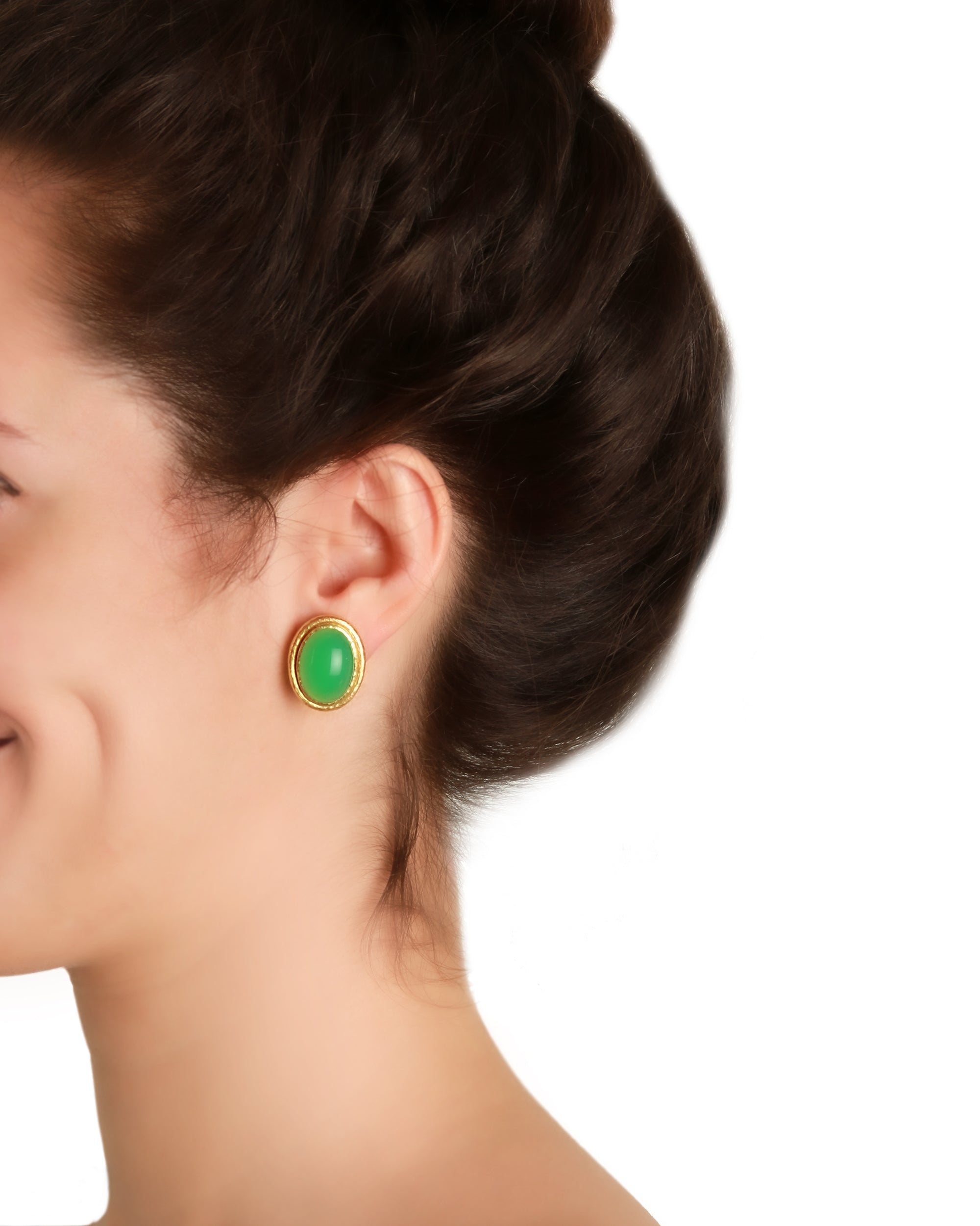 Chrysoprase Earrings
