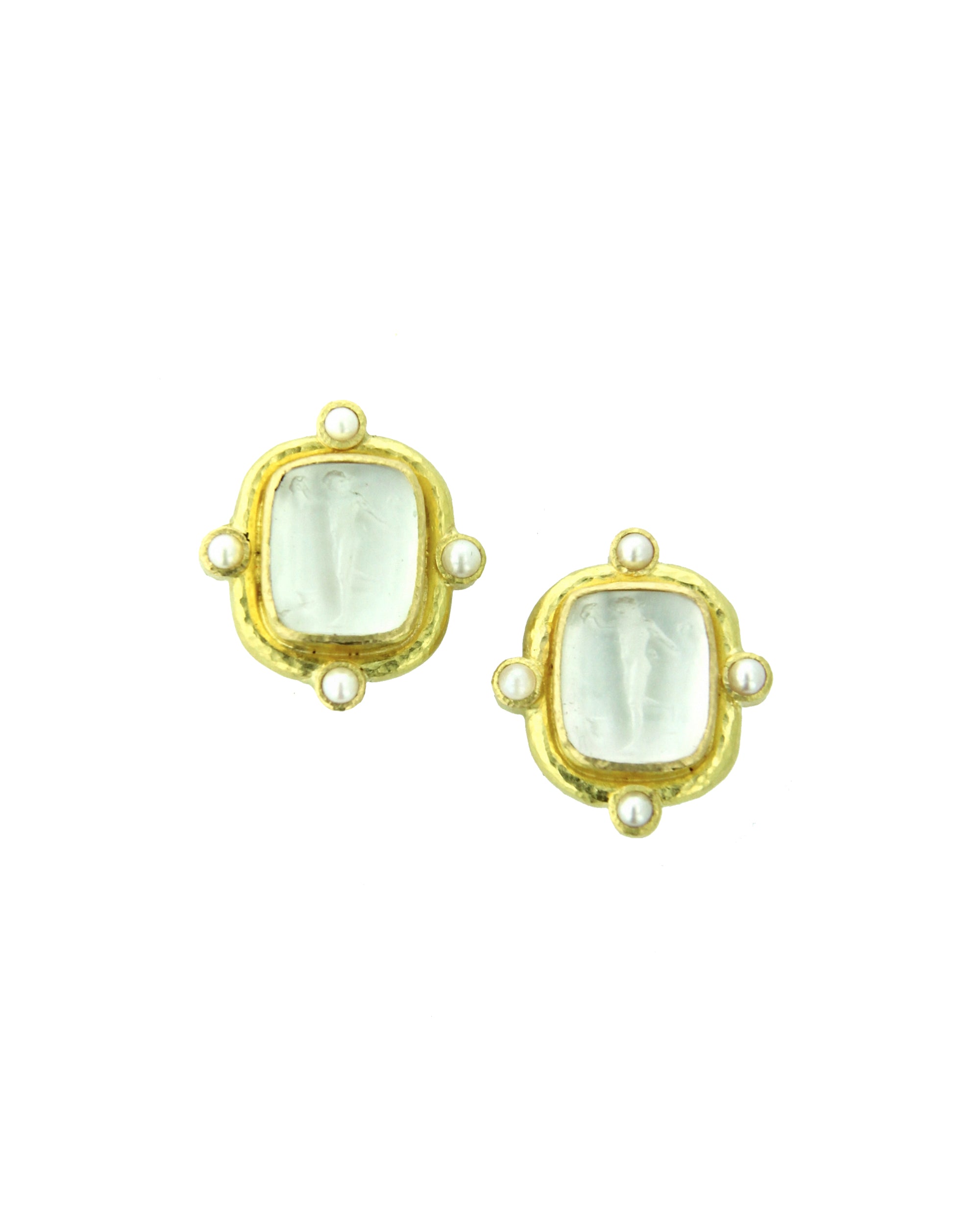 Crystal 'Greek Muse' earrings