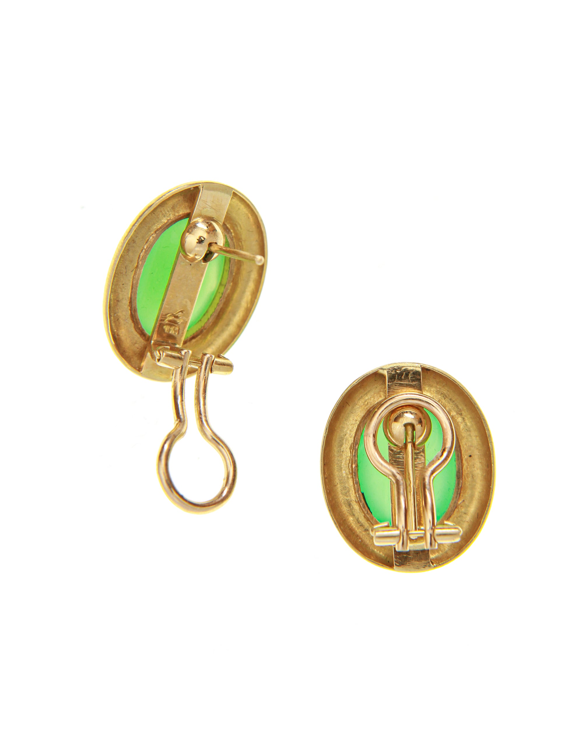 Chrysoprase Earrings