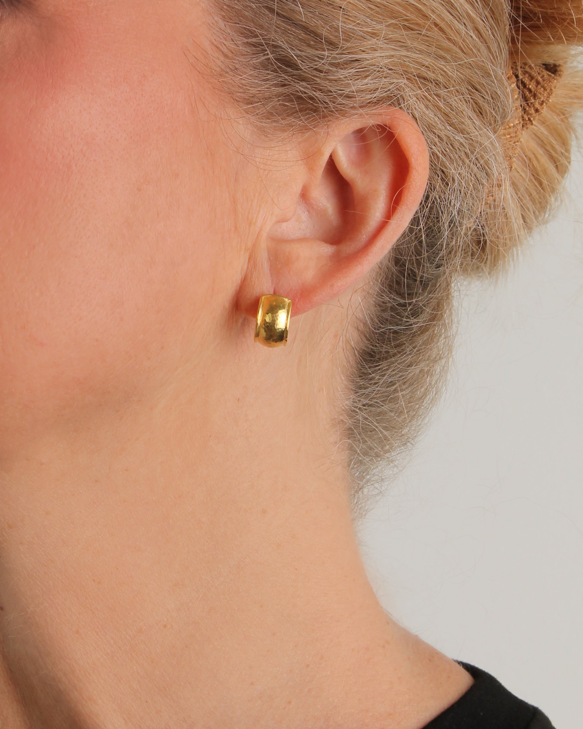 Baby Curved Wide Hoops