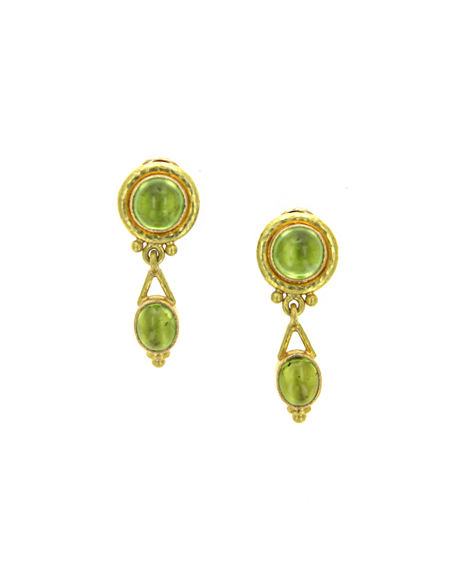 Peridot Drop Earrings