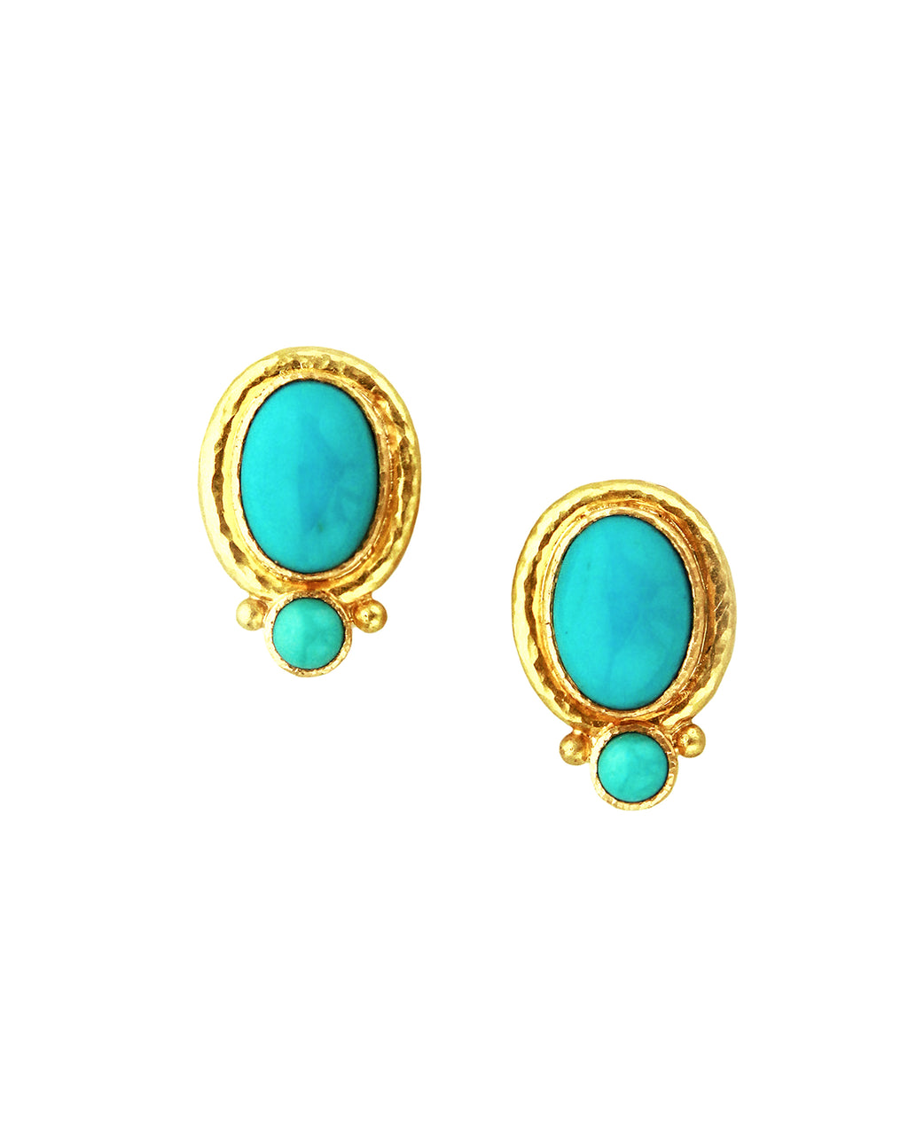 Sleeping Beauty Turquoise Earrings