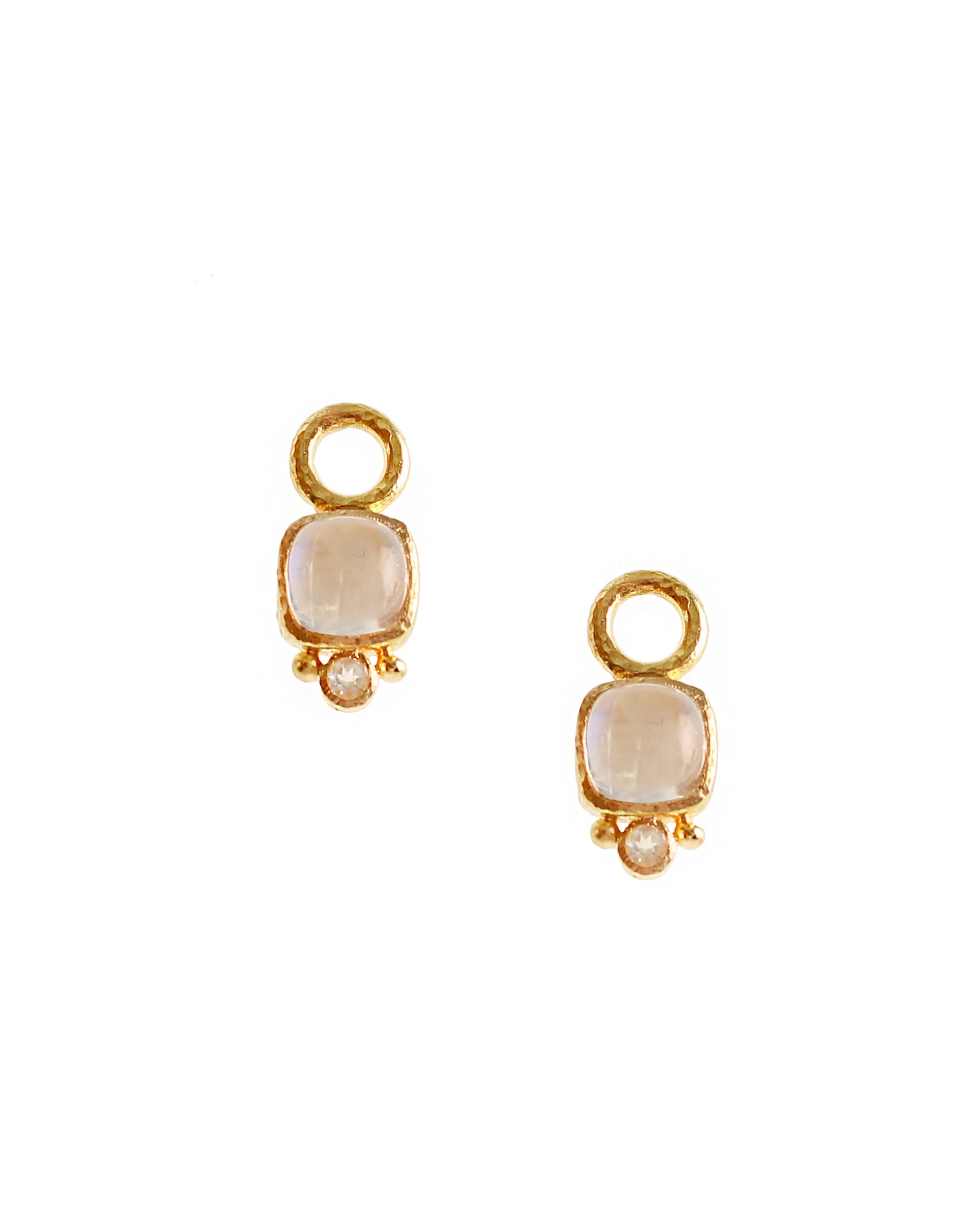 Moonstone Earring Charms