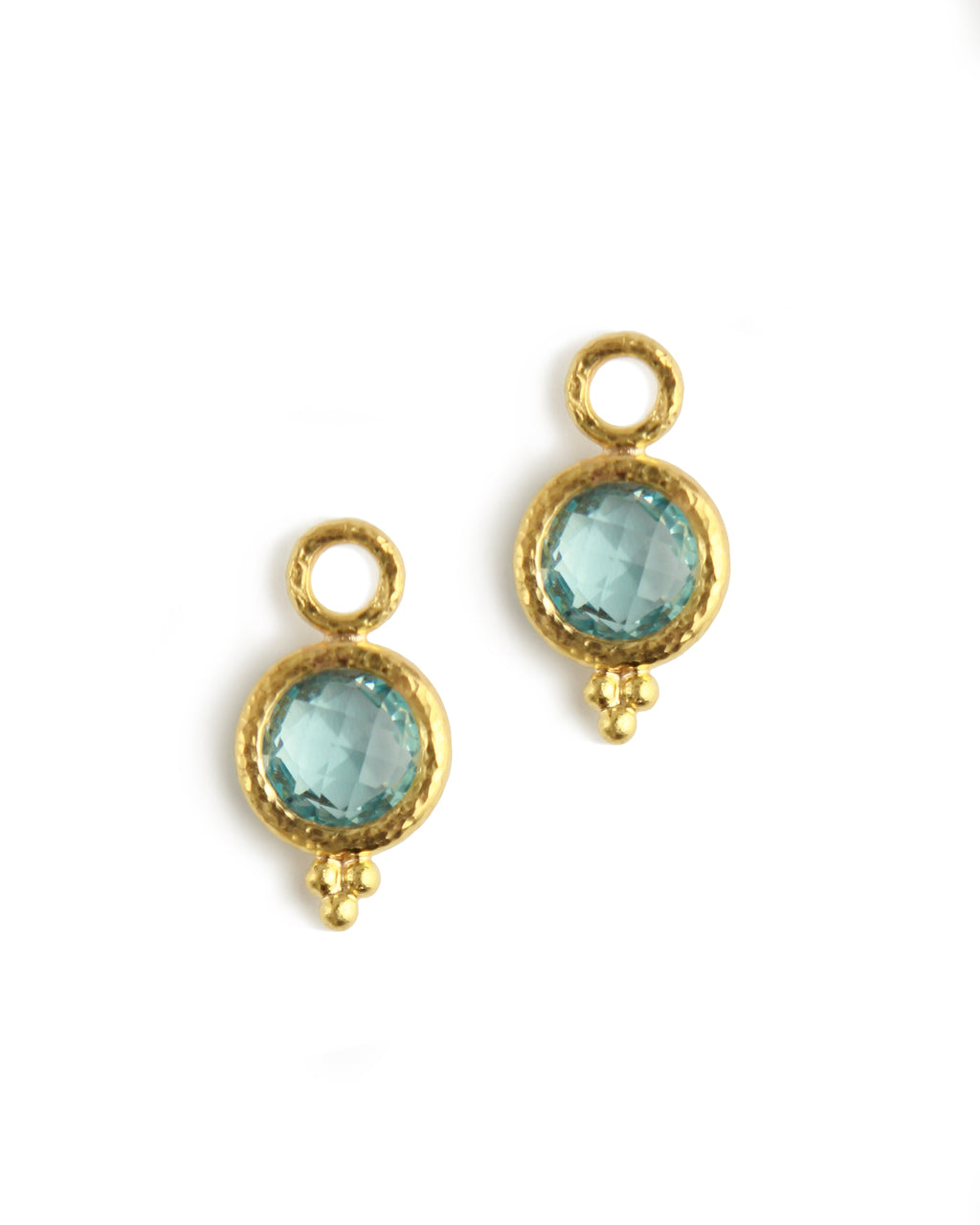 Aquamarine Earring Charms