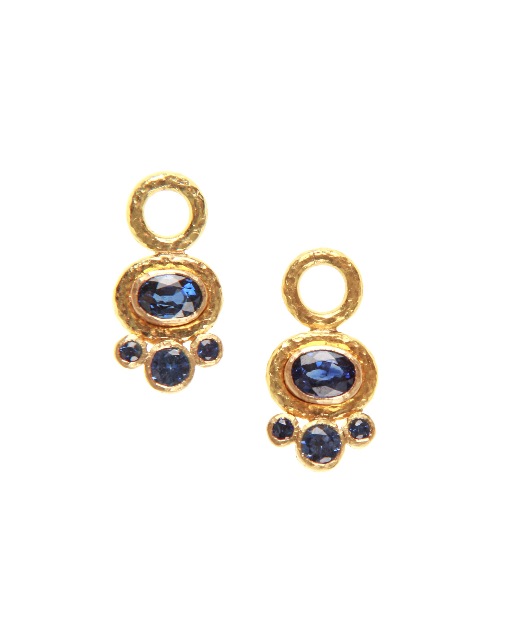 Blue Sapphire Earring Charms