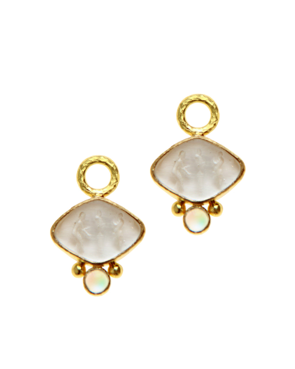 Crystal 'Rombo' Earring Charms