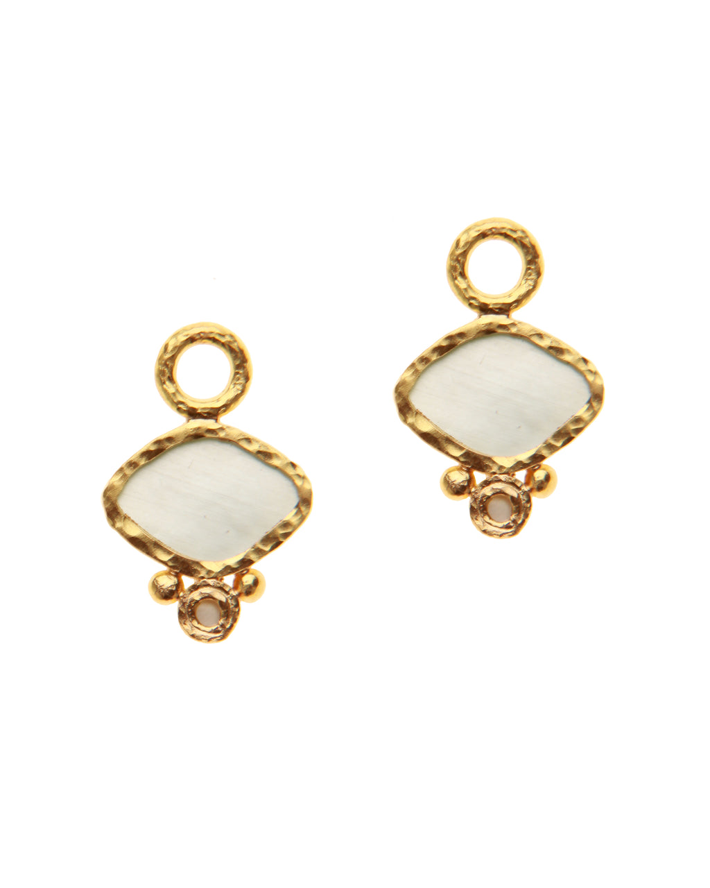 Pink 'Rombo' Earring Charms