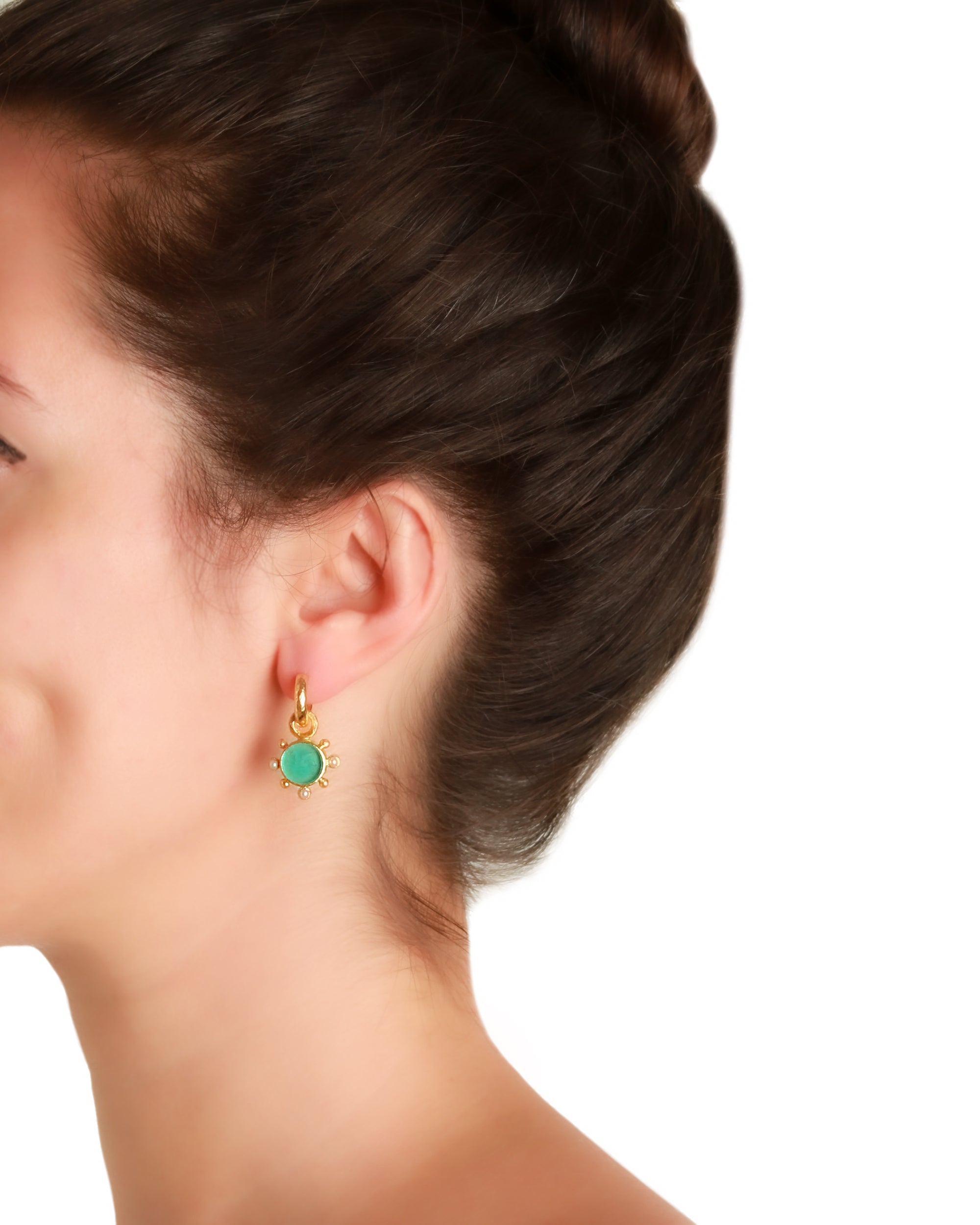 Black 'Tiny Griffin' Earring Charm