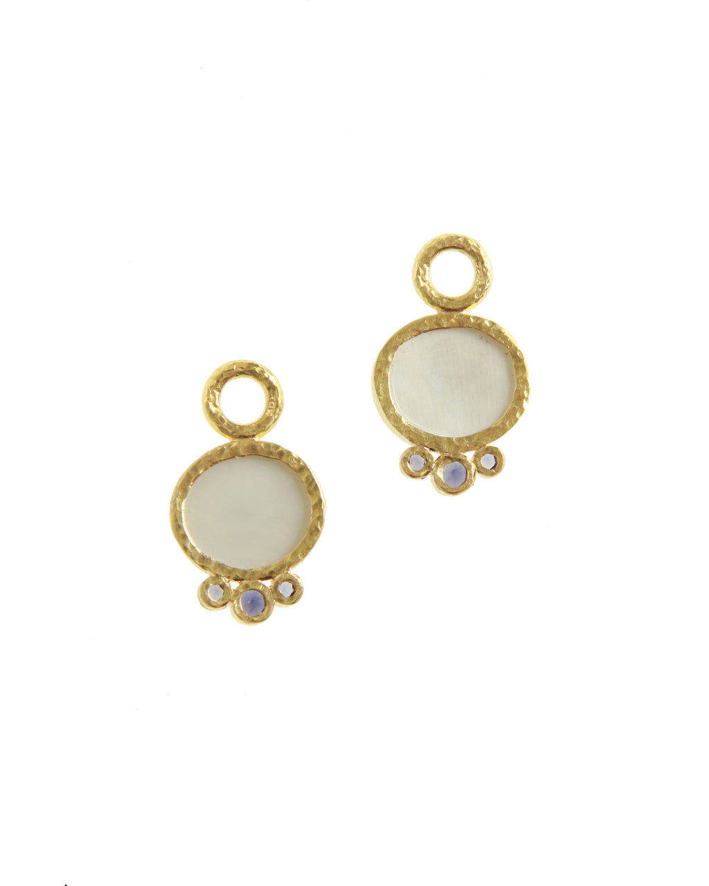 Smoke 'Stalking Lion' Earring Charms