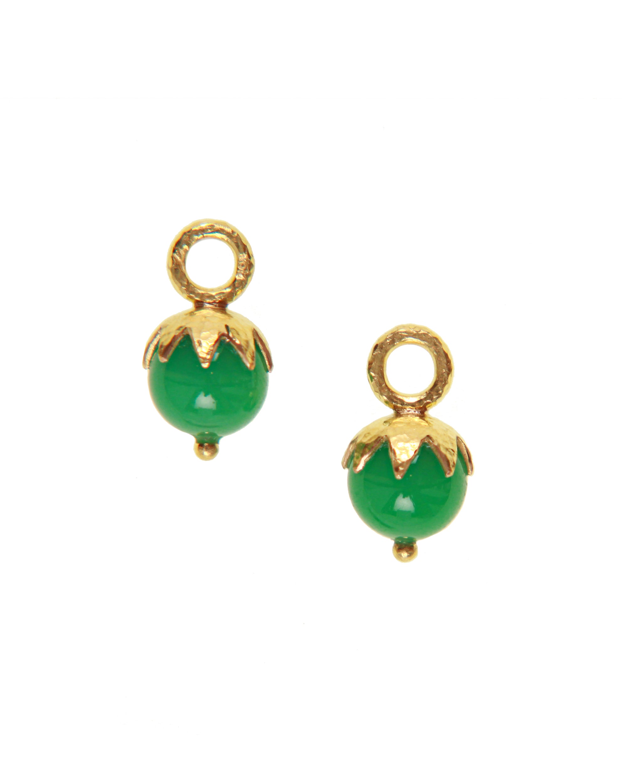 Chrysoprase Earring Charms