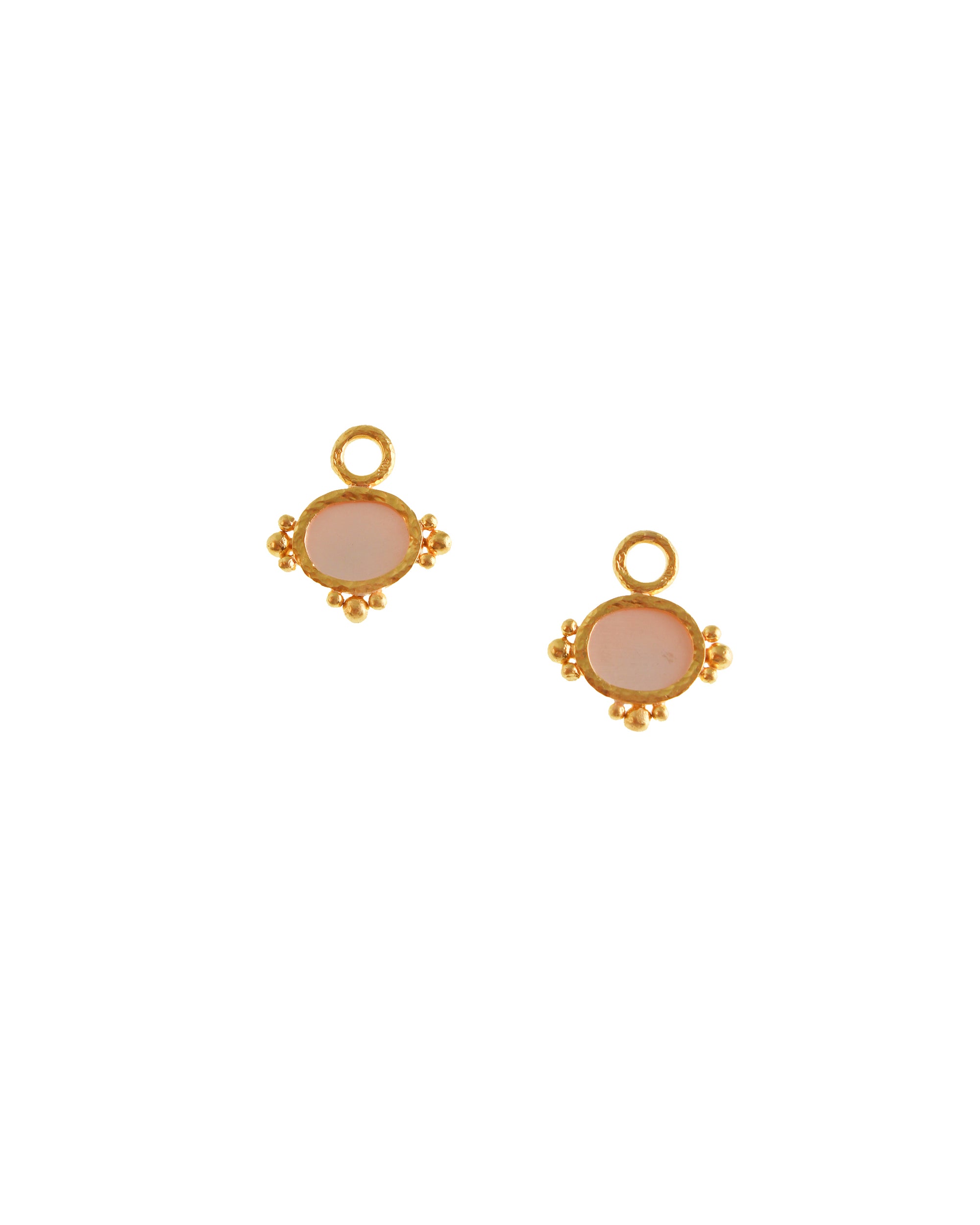Amber 'Dolphin' Earring Charms
