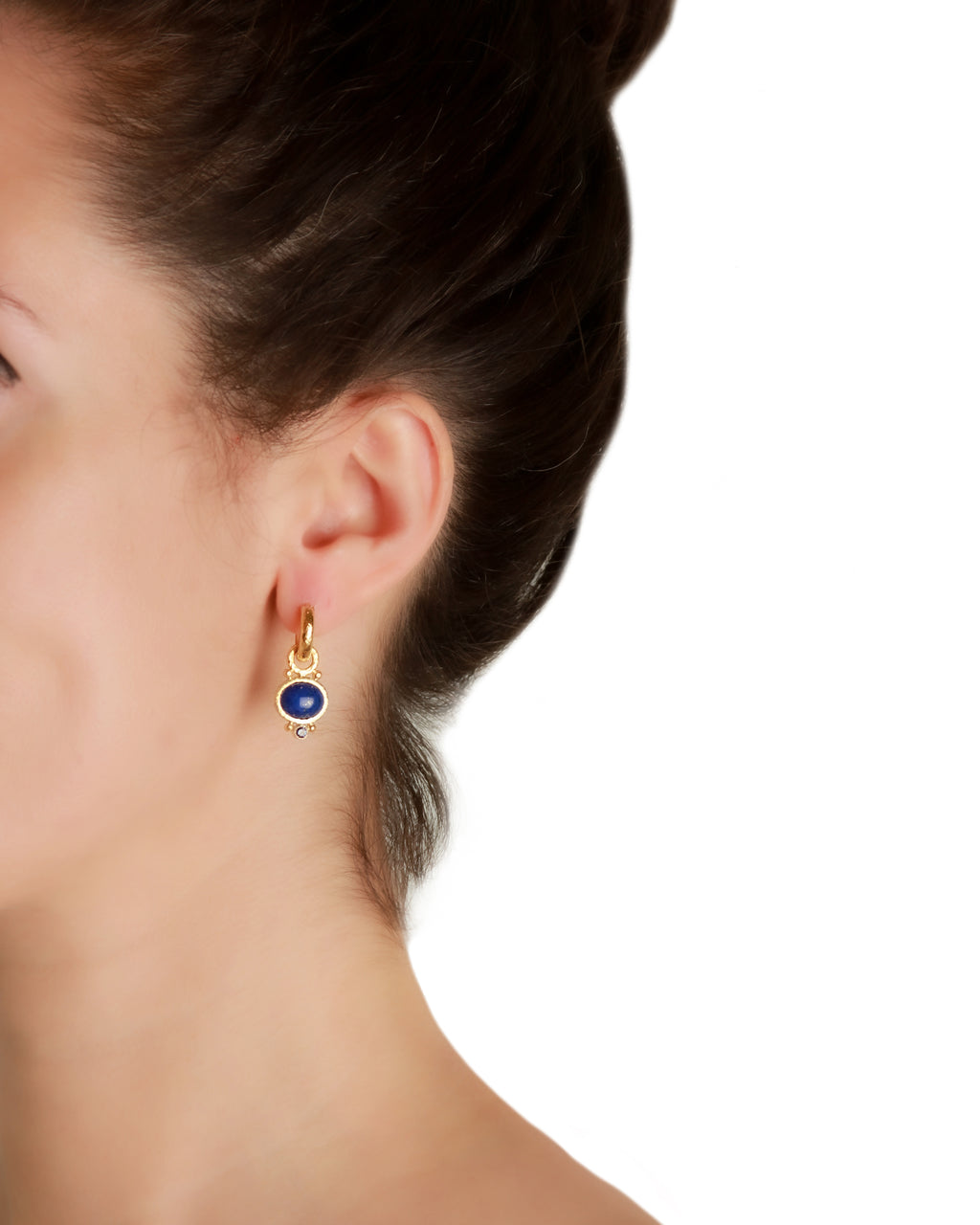 Lapis and Blue Sapphire Earring Charms