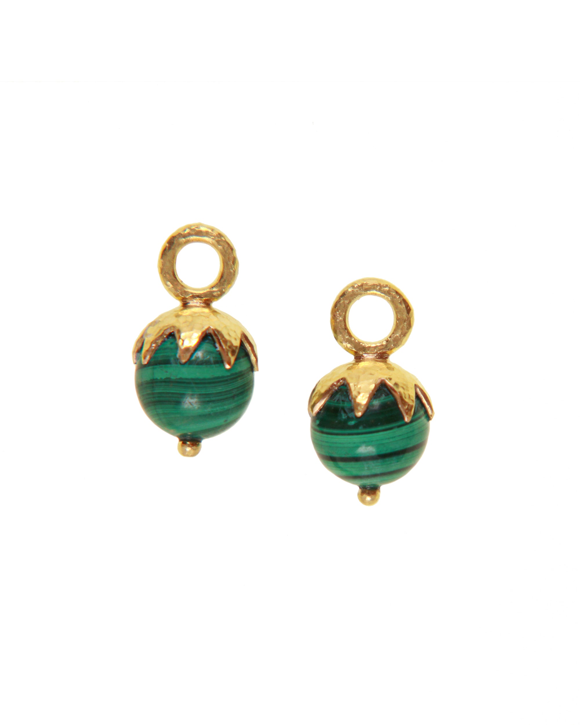 Malachite Earring Charms