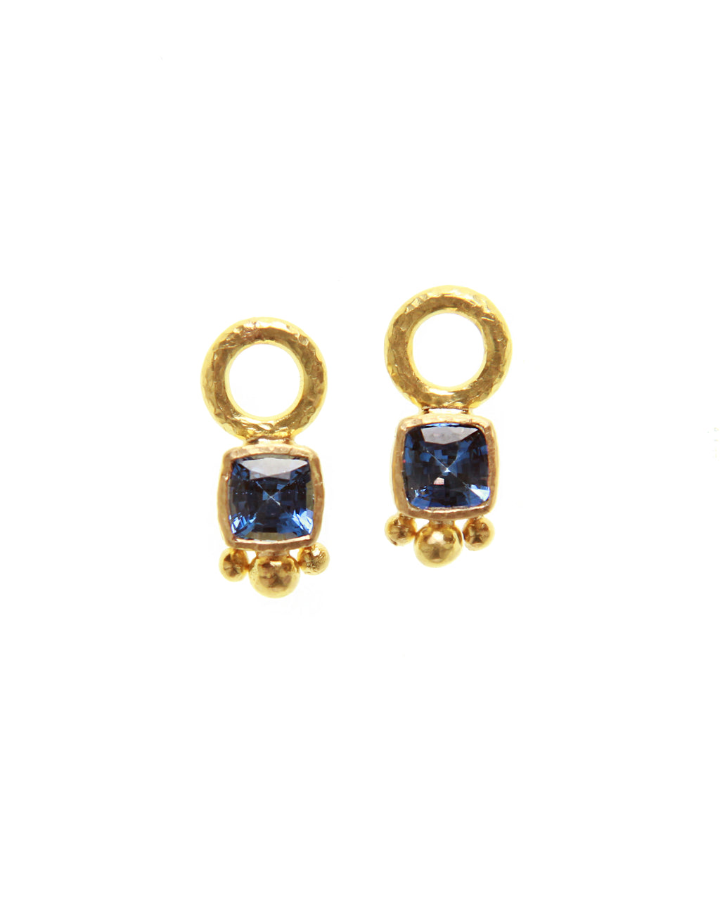 Blue Sapphire Earring Charms