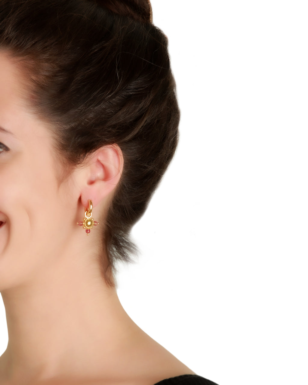 Pink Tourmaline Earring Charms