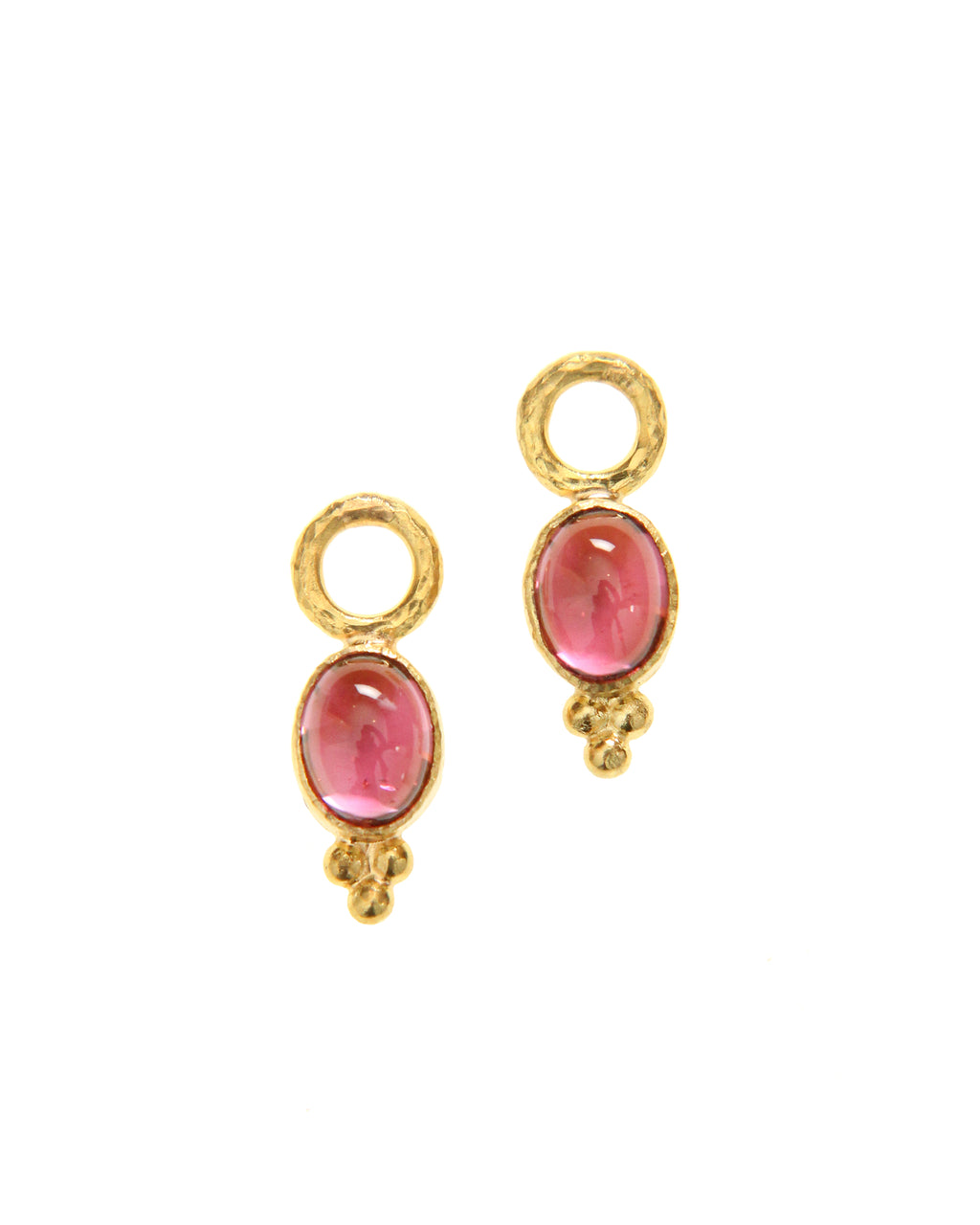 Pink Tourmaline Earring Charms