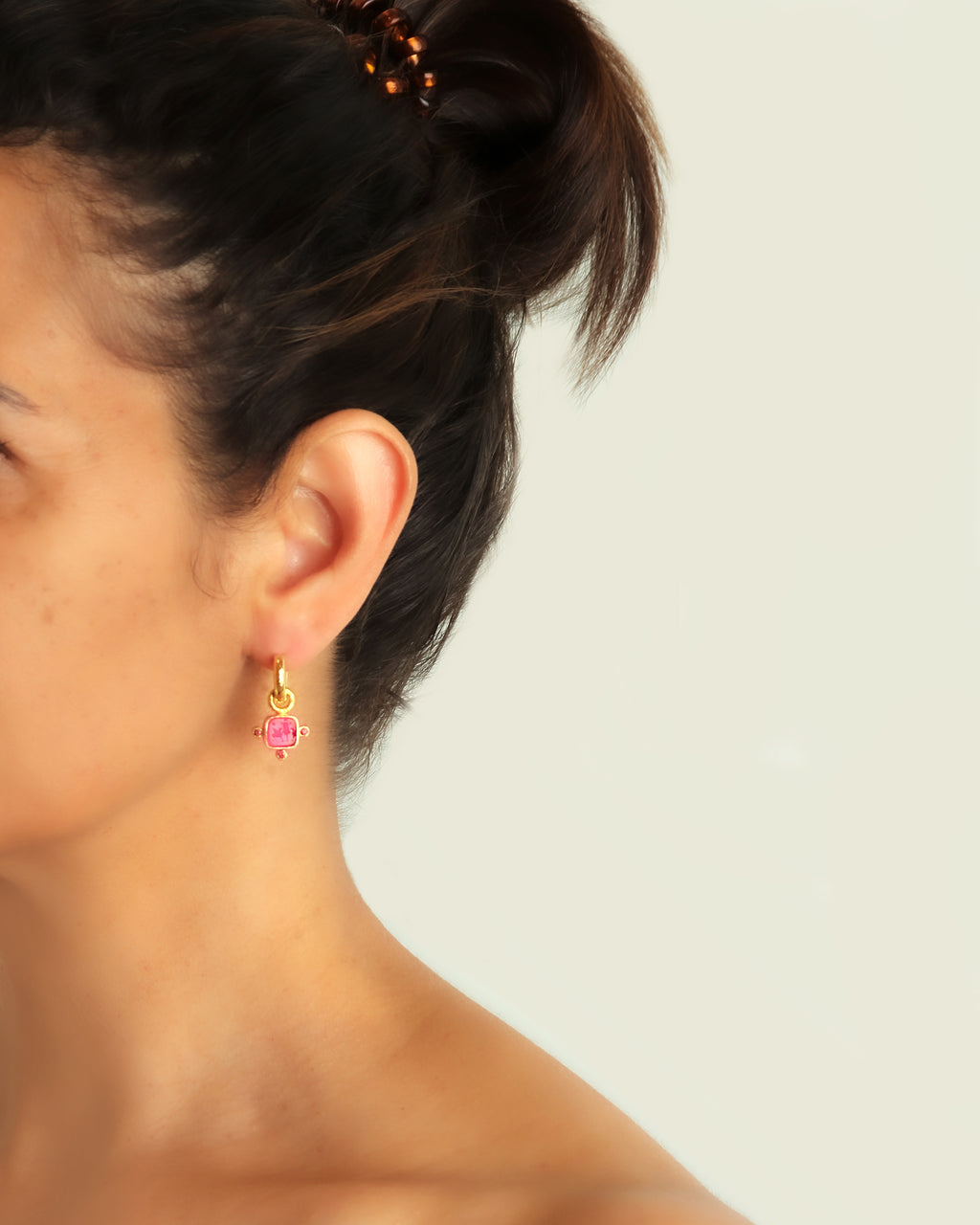 Mulberry 'Quadrato Antico' Earring Charms