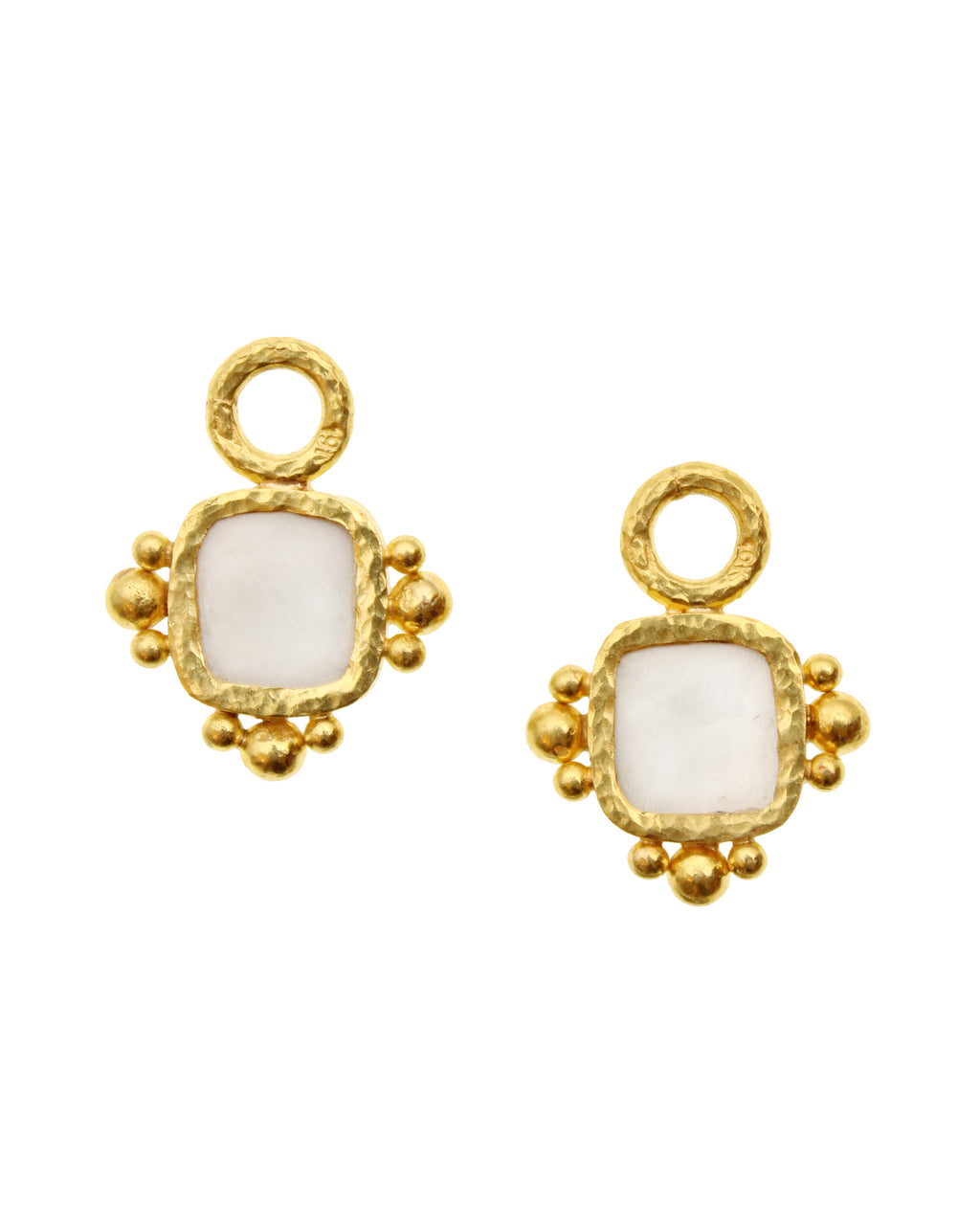 Mulberry 'Square Putto' Earring Charms