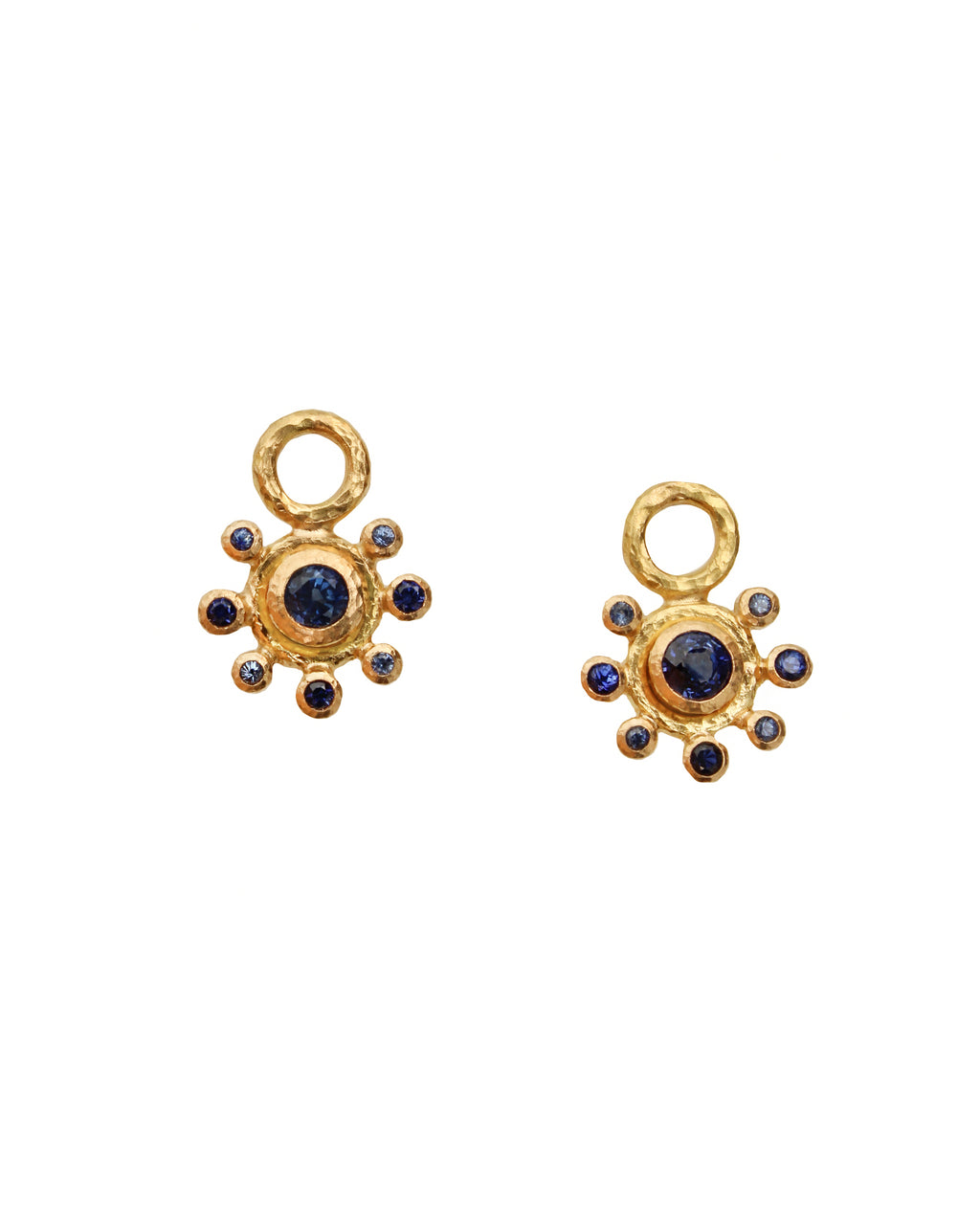 Blue Sapphire Earring Charms