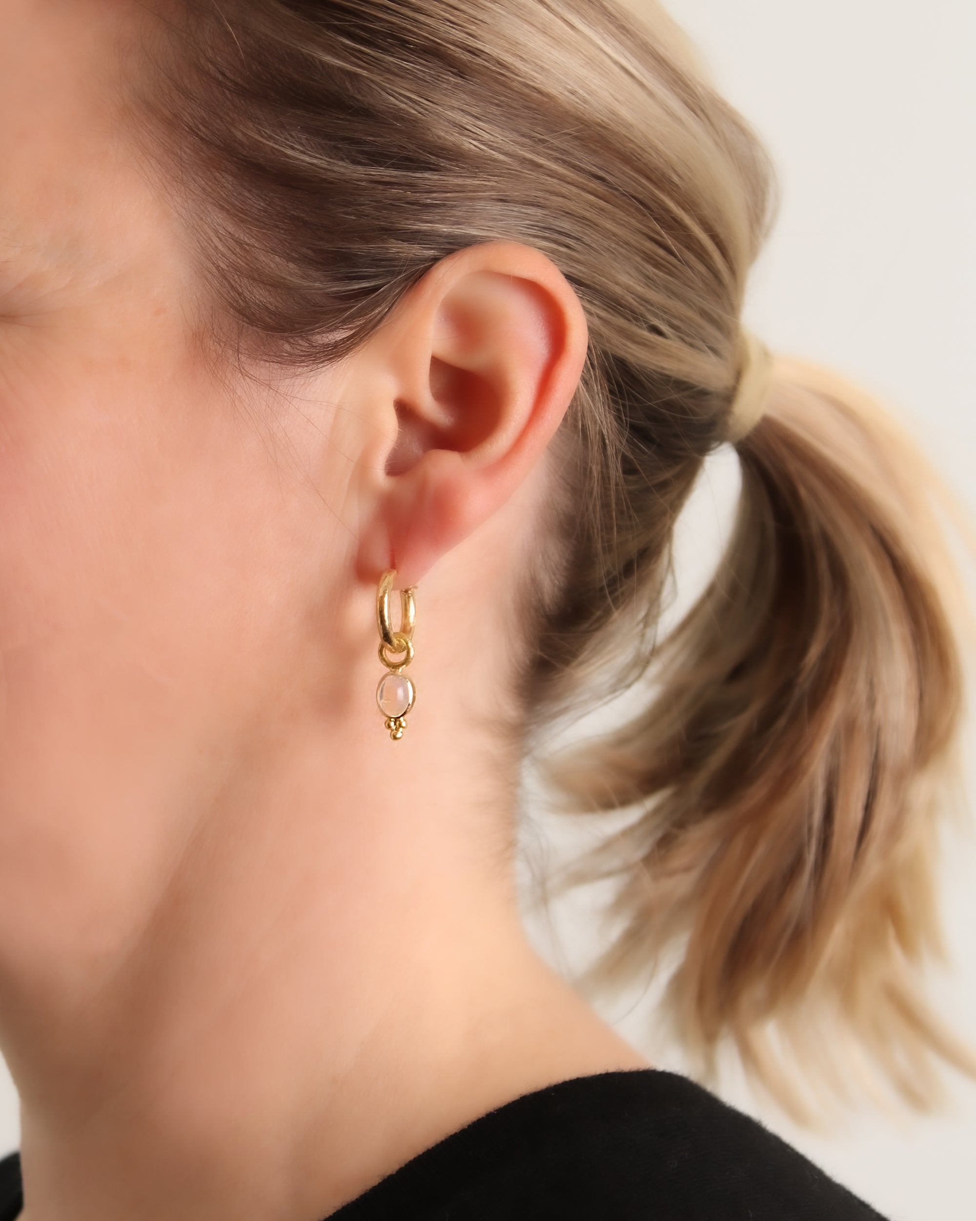 Moonstone Earring Charms