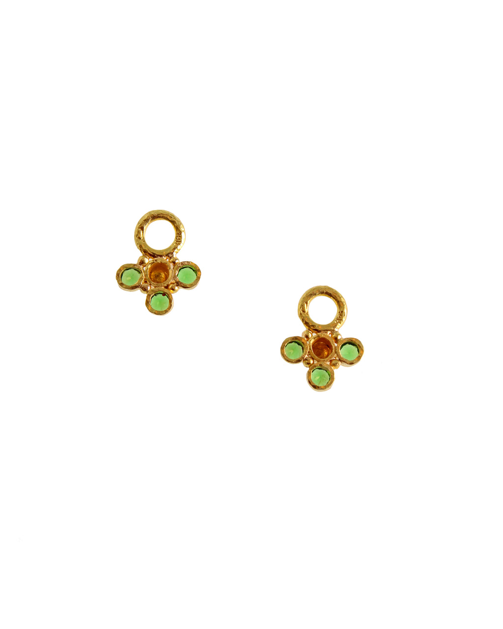 Tsavorite Earring Charms