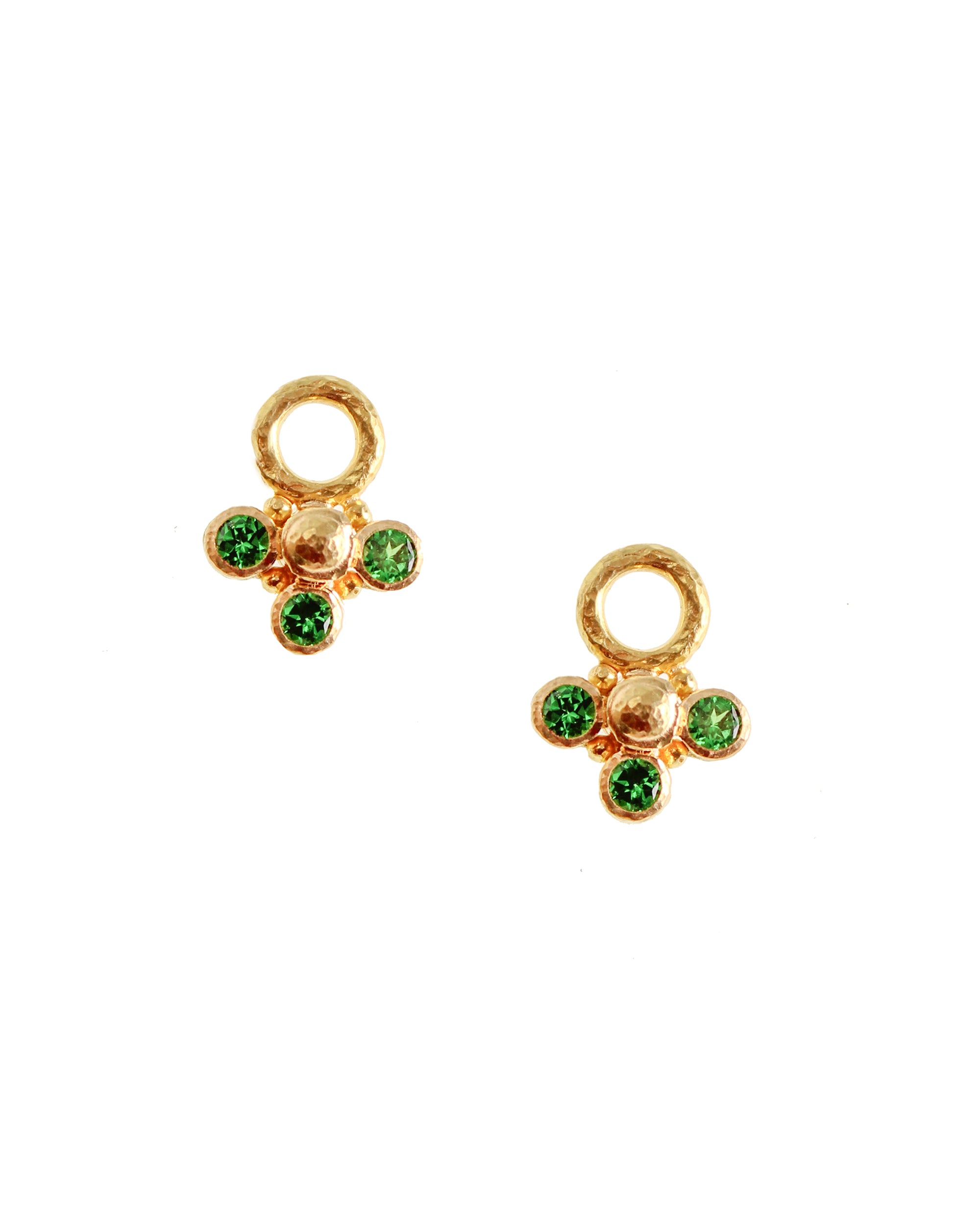 Tsavorite Earring Charms