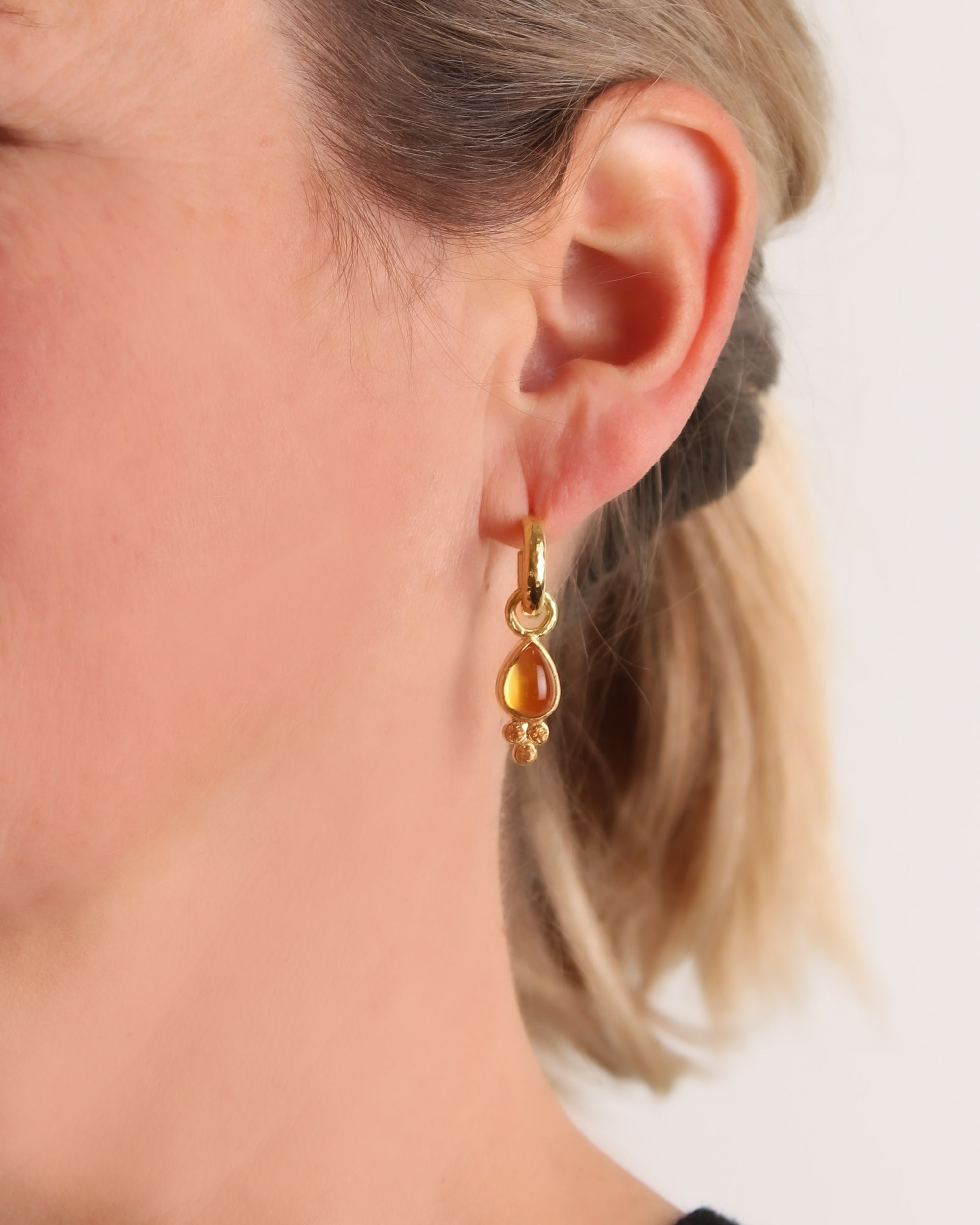 Citrine Earring Pendants