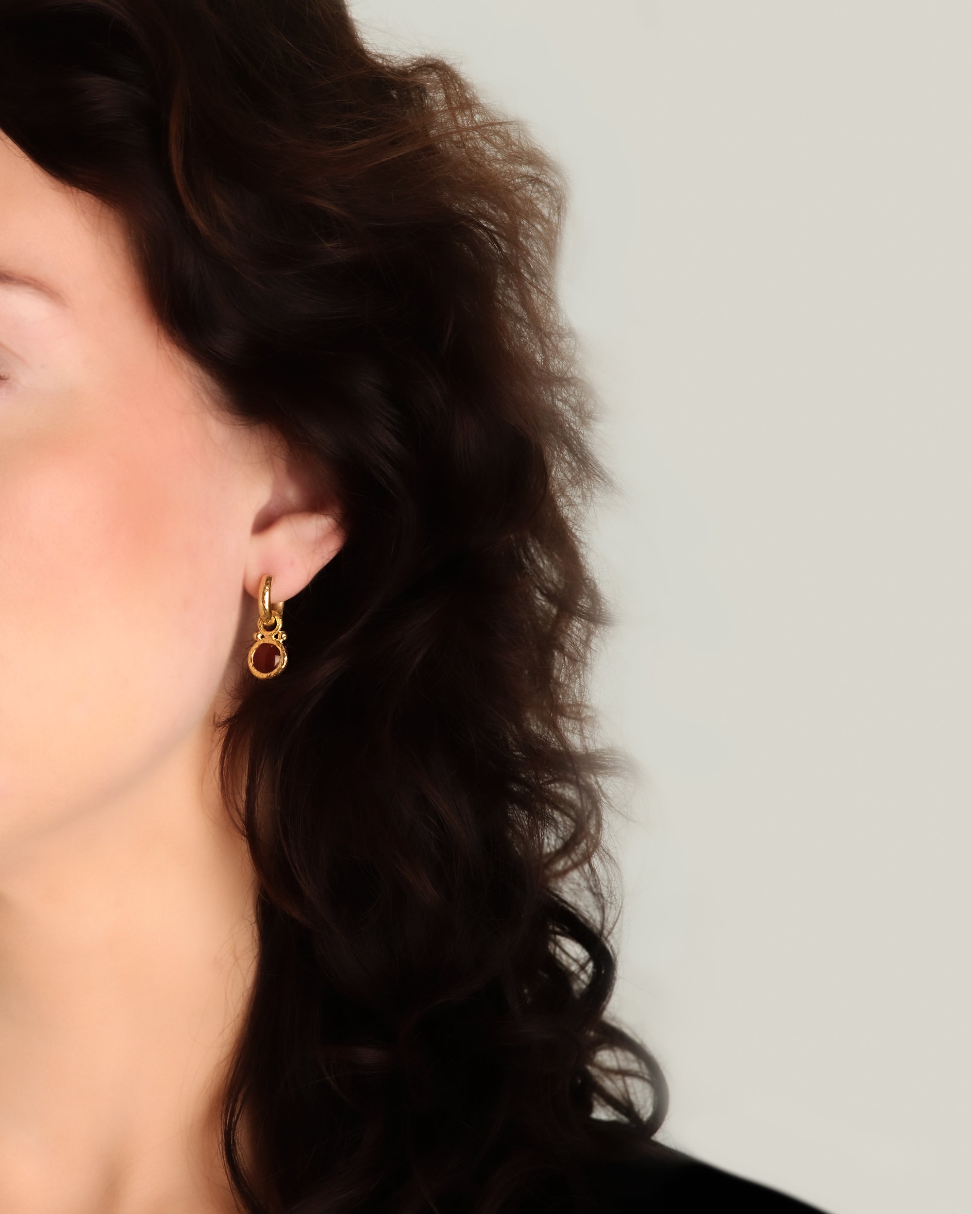 Carnelian Earring Charms