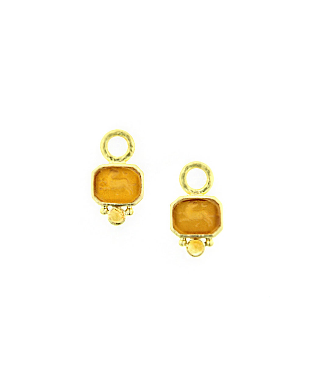 Amber 'Chimera' Earring Charms