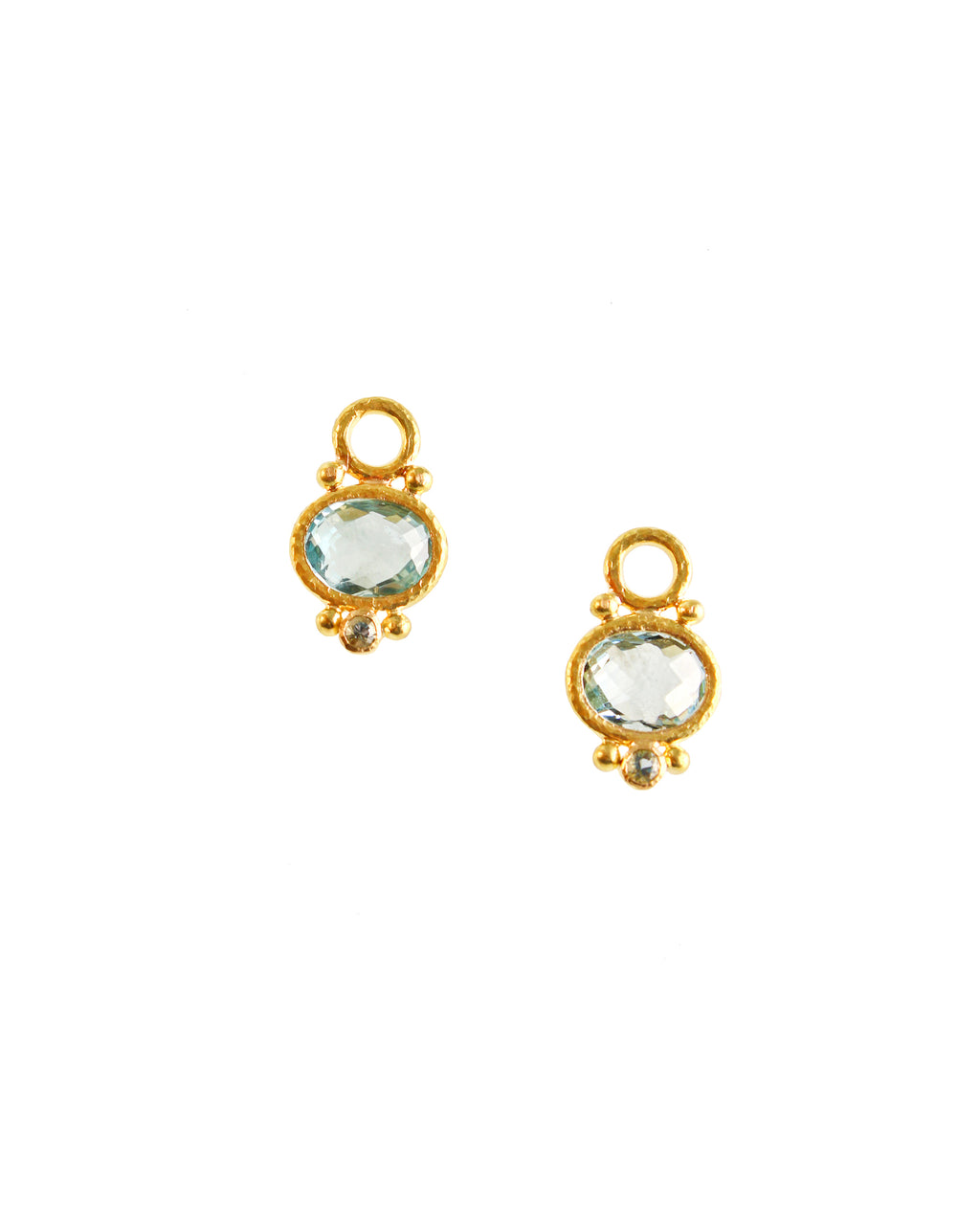 Aquamarine Earring Charms