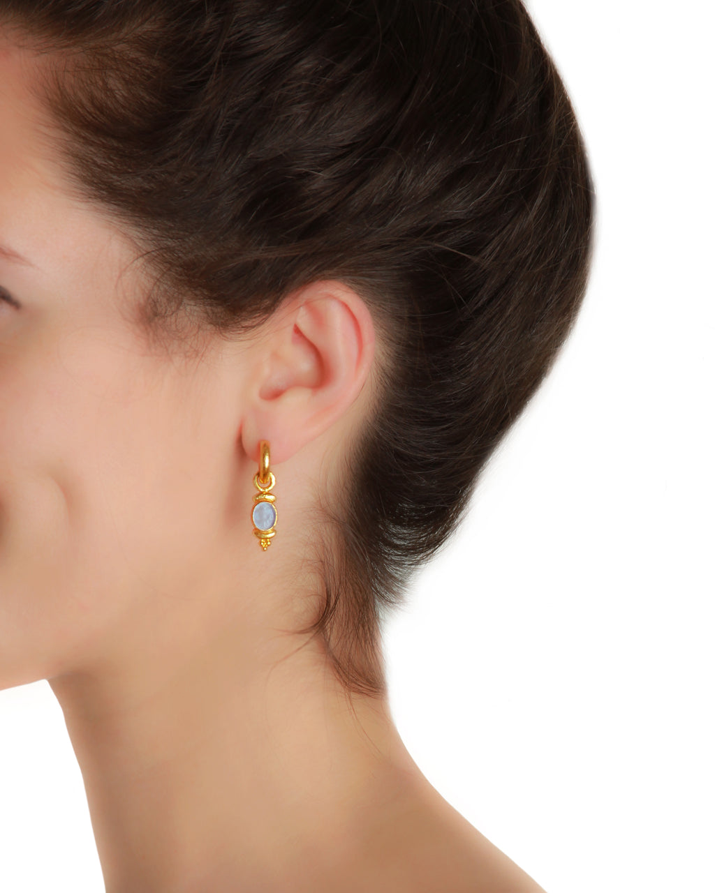 Cerulean 'Micro Angel and Dog' Earring Charms