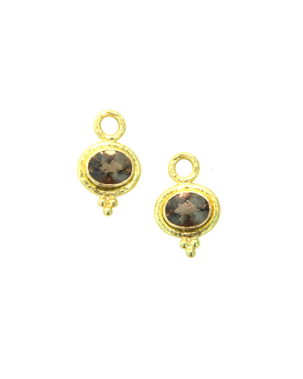 Smoky Quartz Earring Charms