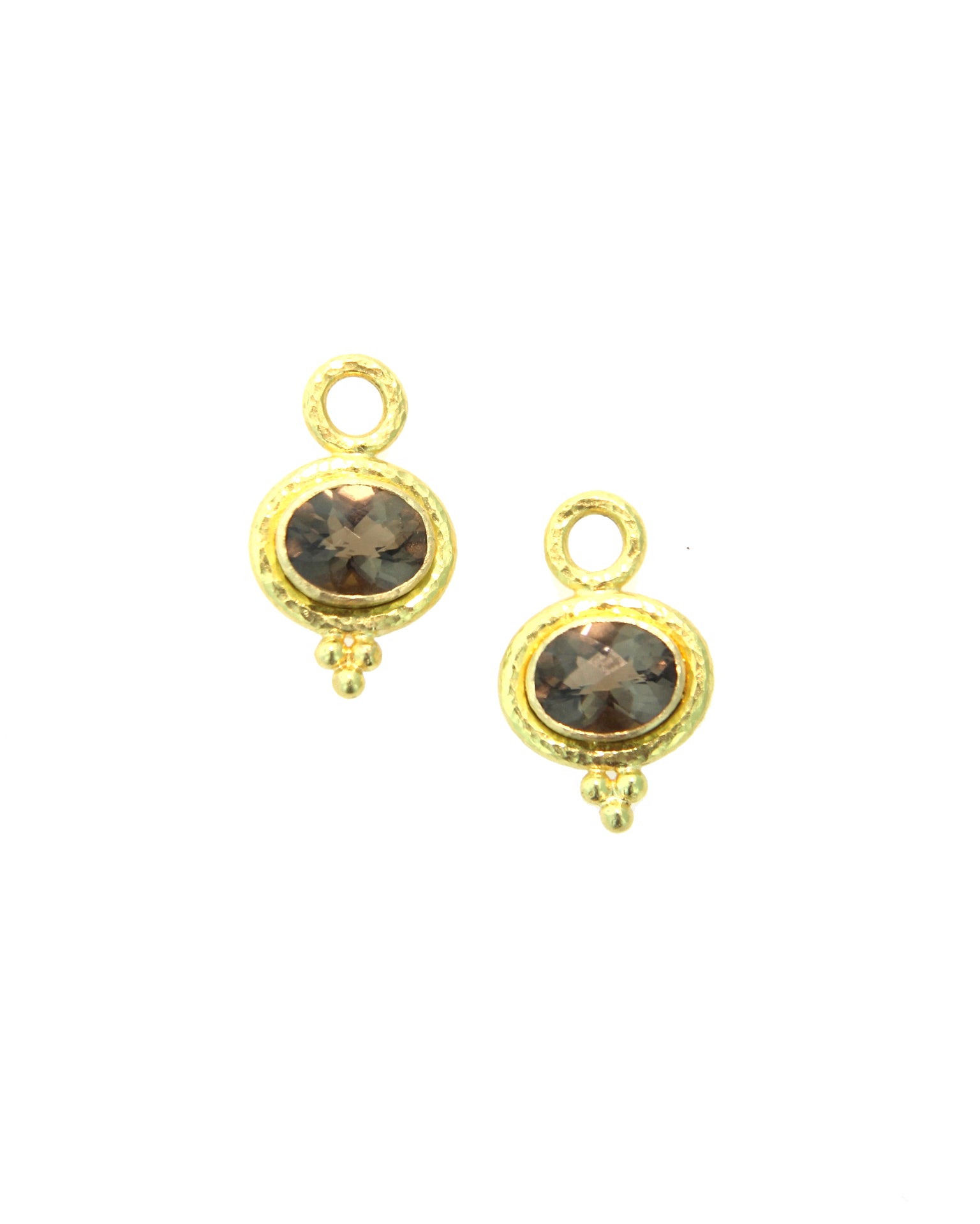 Smoky Quartz Earring Charms