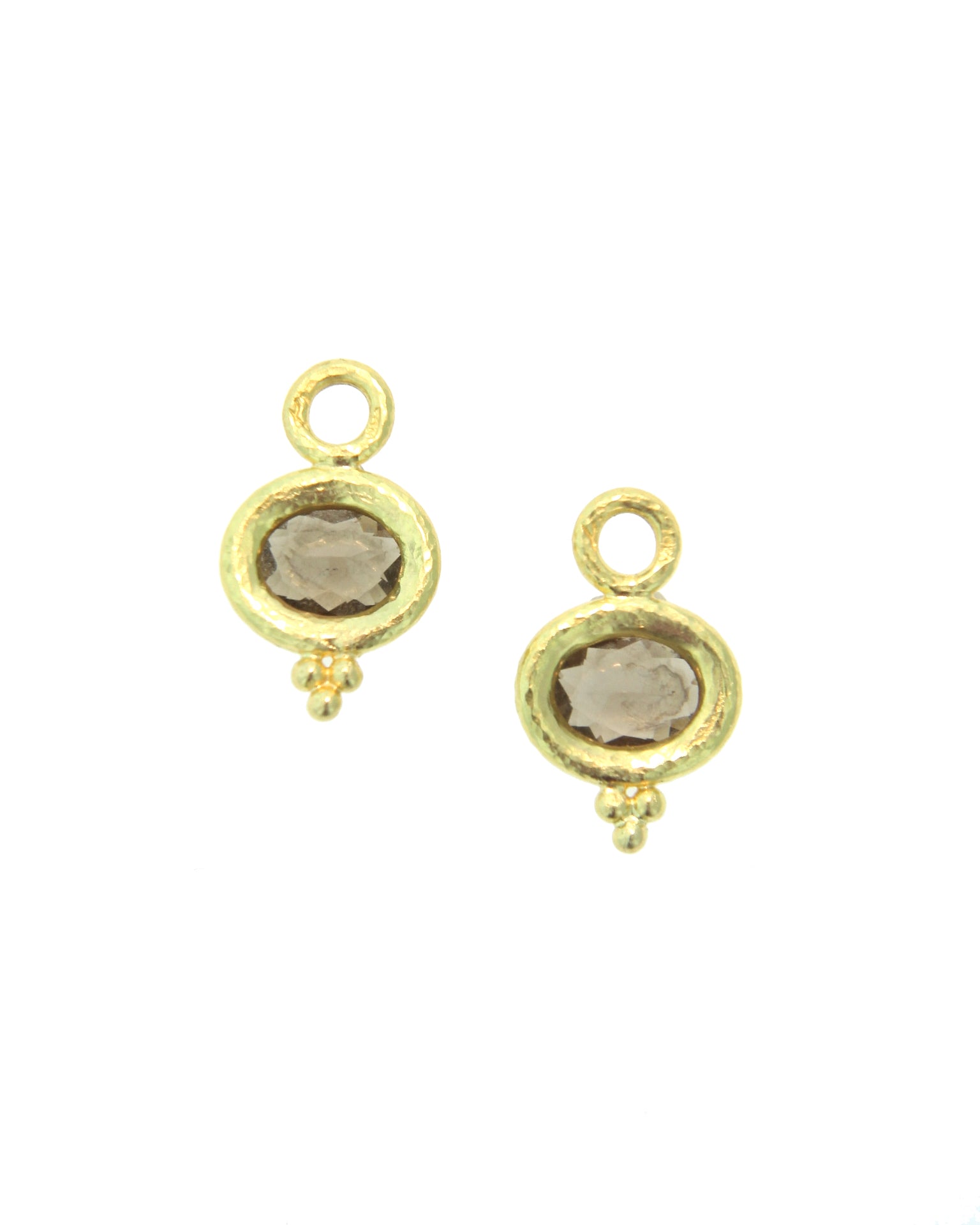 Smoky Quartz Earring Charms