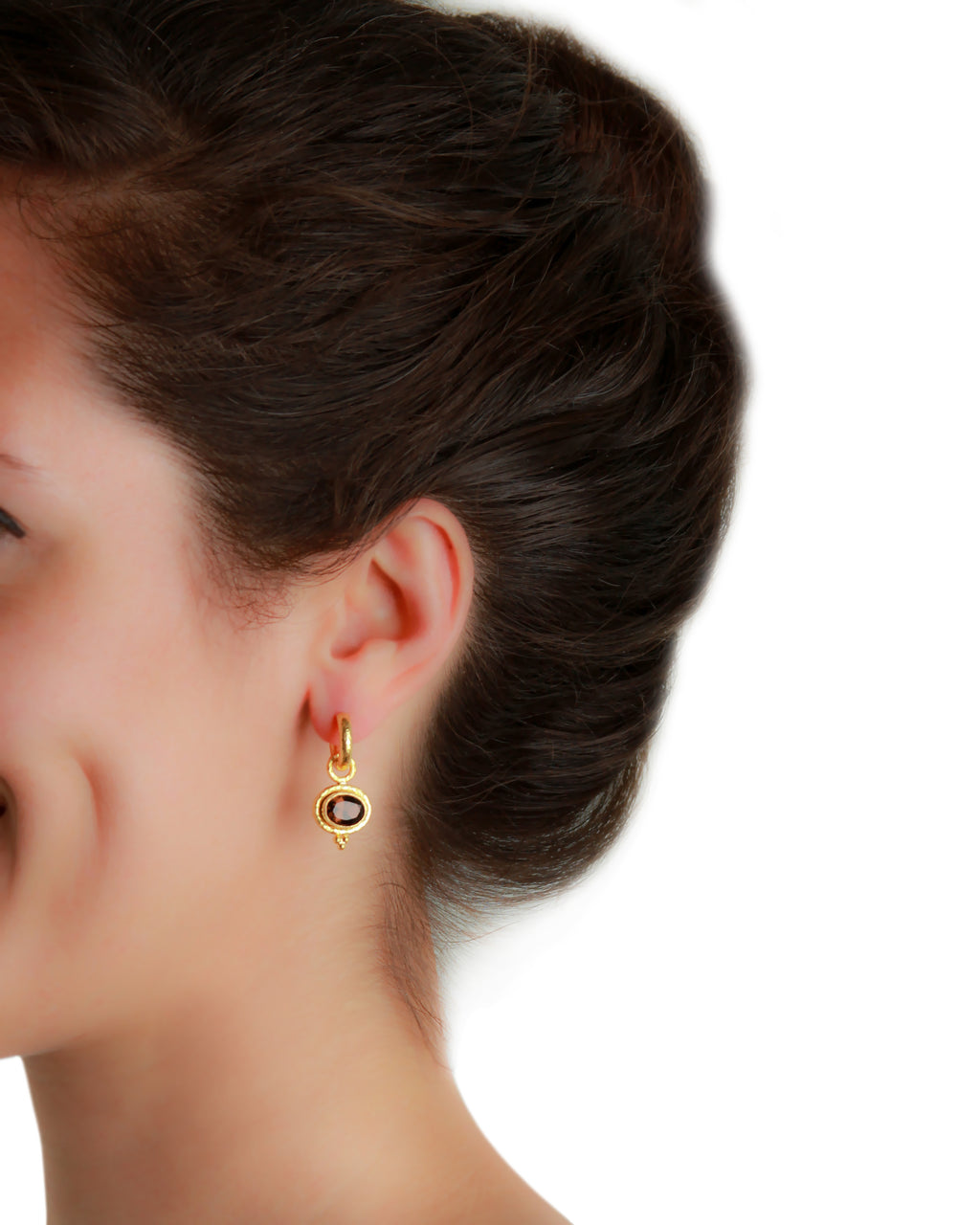 Smoky Quartz Earring Charms