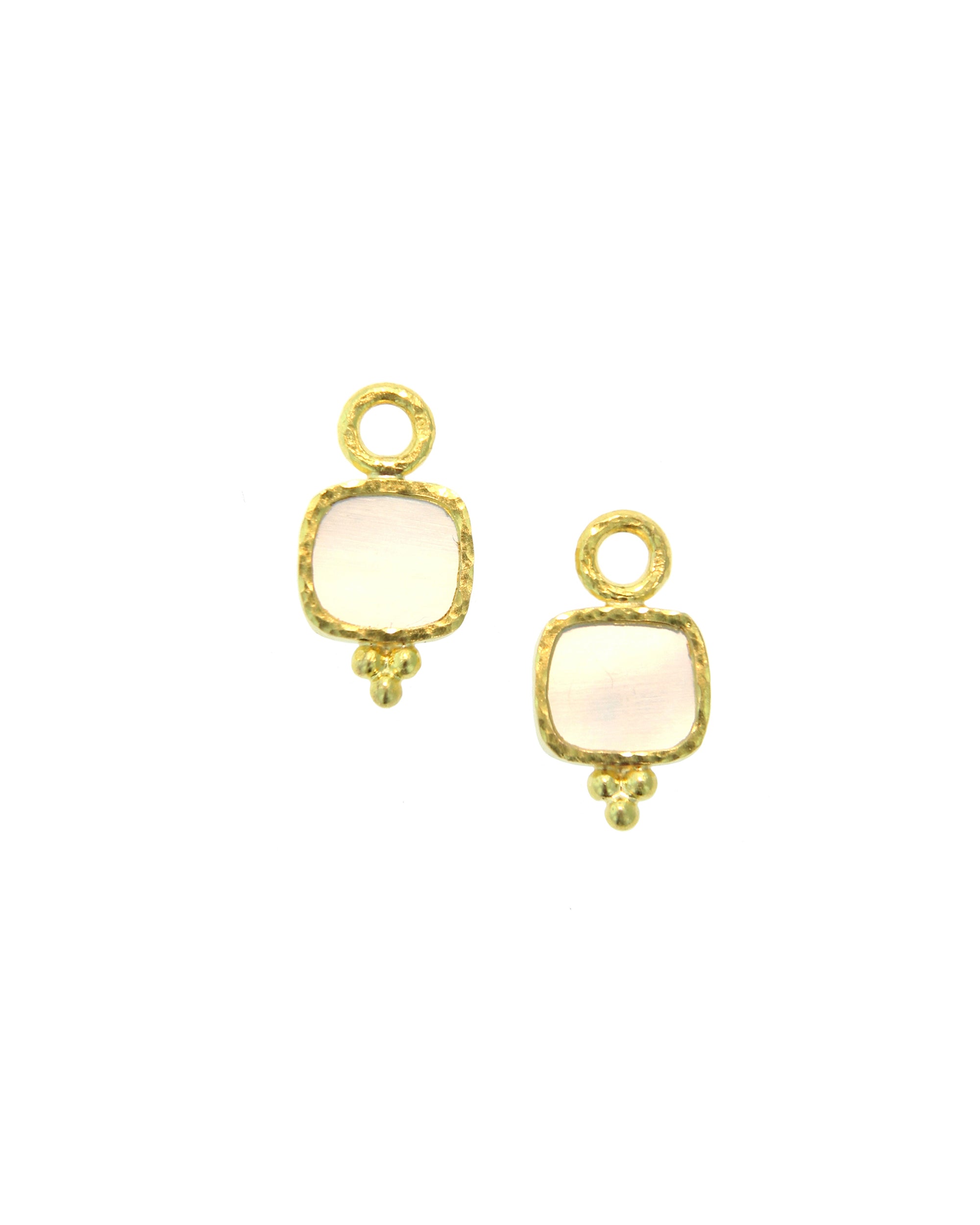 Pink 'Pegasus, Goddess and Moon' Earring Charms