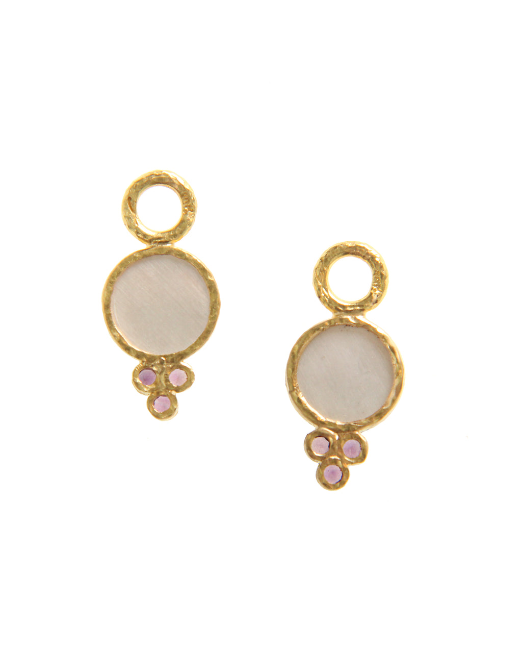 Mulberry 'Round Cupid' Earring Charms