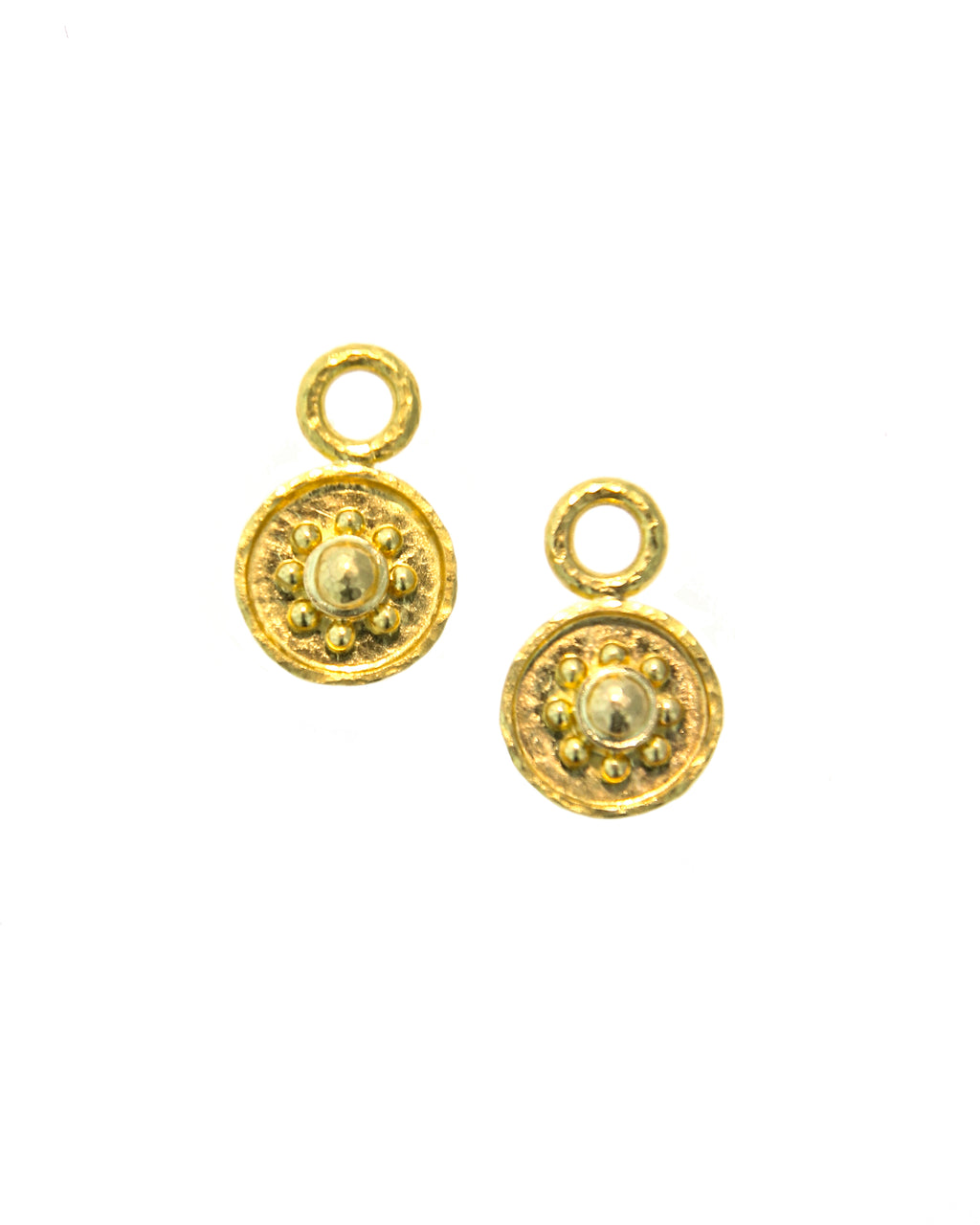 Gold 'Daisy' Earring Charms